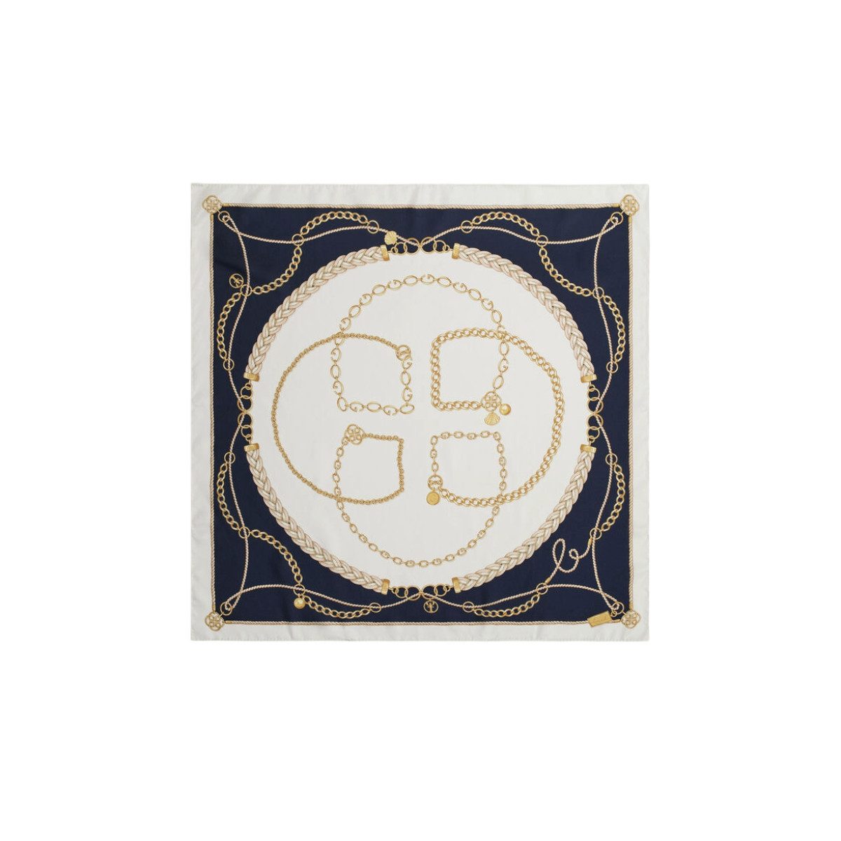 Gant Halstuch 4920274, Elegantes Halstuch Damen mit luxuriösem Ketten-Design