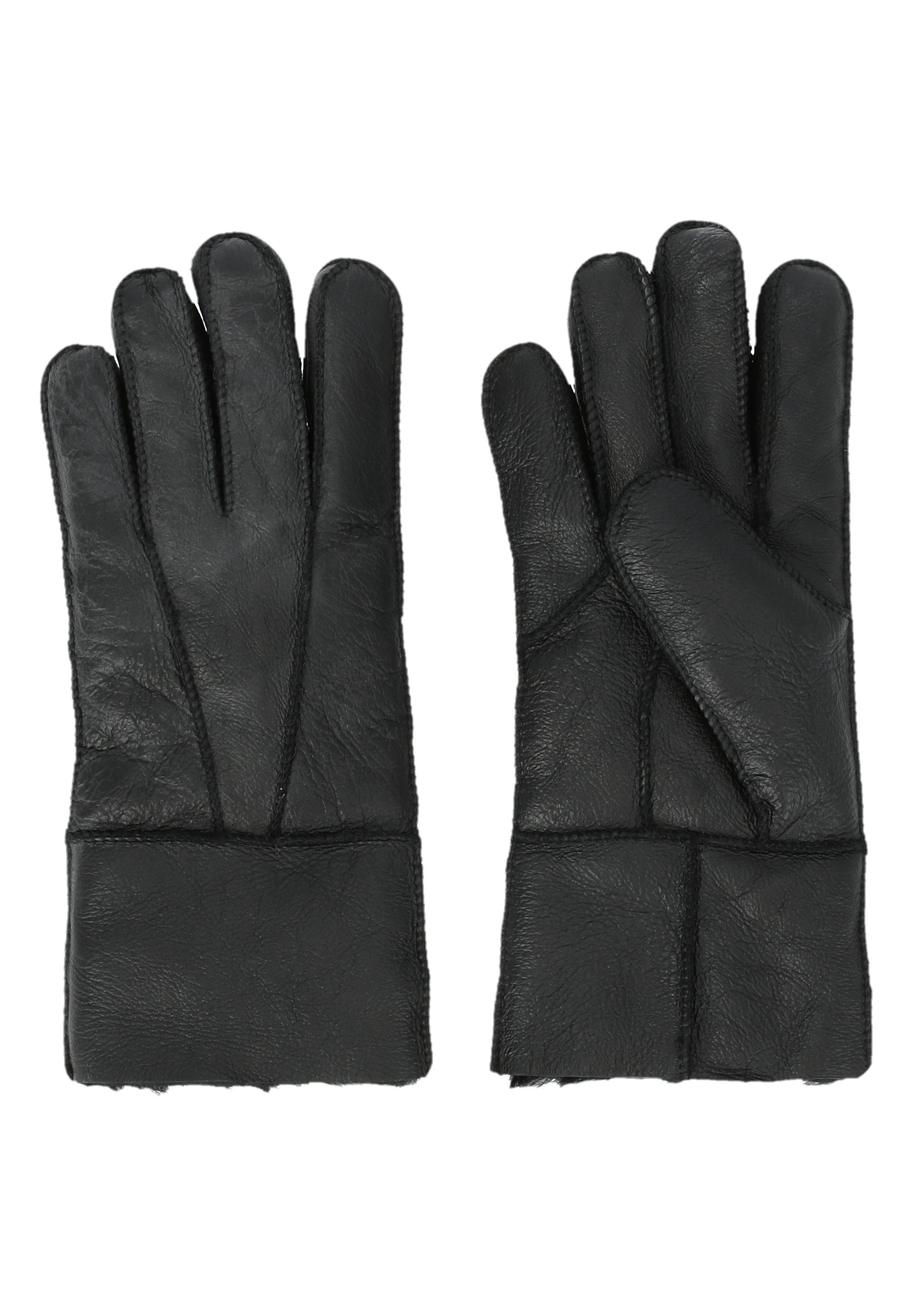 WHISTLER Skihandschuhe Virging (2-St) im edlen Shearling-Design mit wärmendem Innenfutter