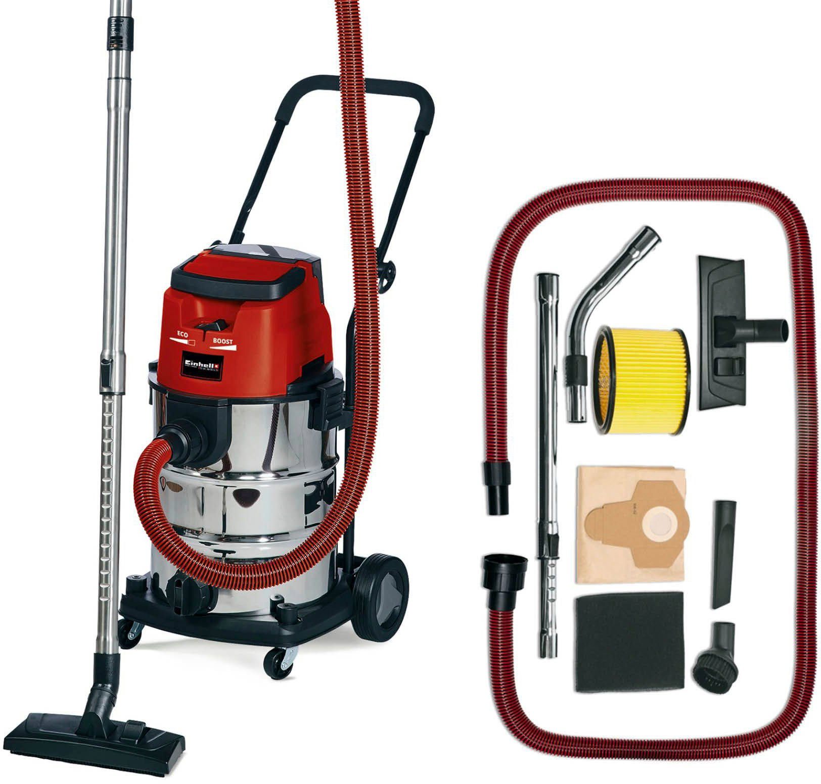 Einhell Nass-Trocken-Akkusauger TE-VC 36/30 Li S-Solo, 900 W, mit Beutel, Power X-Change, ohne Akku und Ladegerät