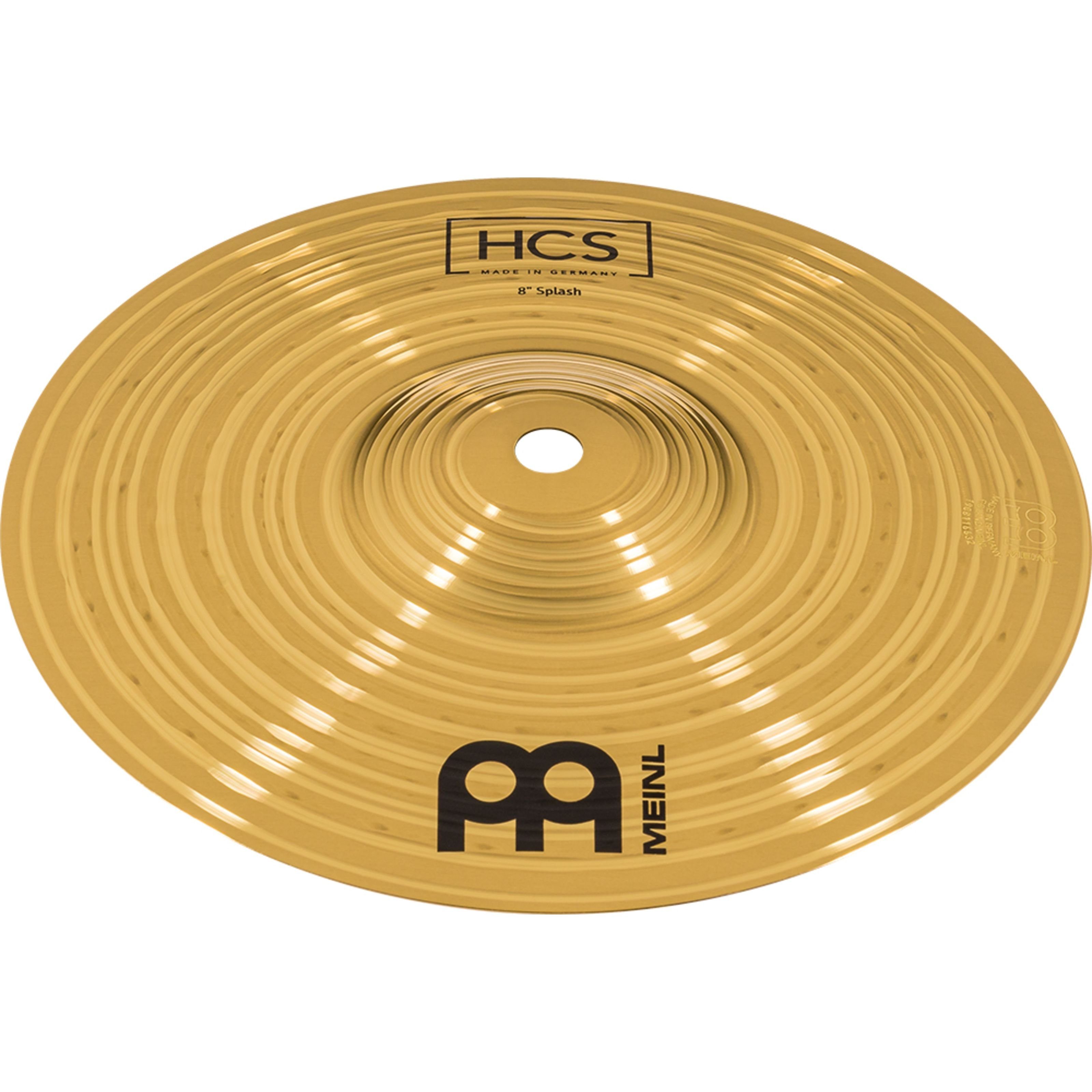 Meinl Percussion Becken,HCS Splash 8" HCS8S, Cymbals, Splash Becken, HCS Splash 8", HCS8S - Splash-Becken