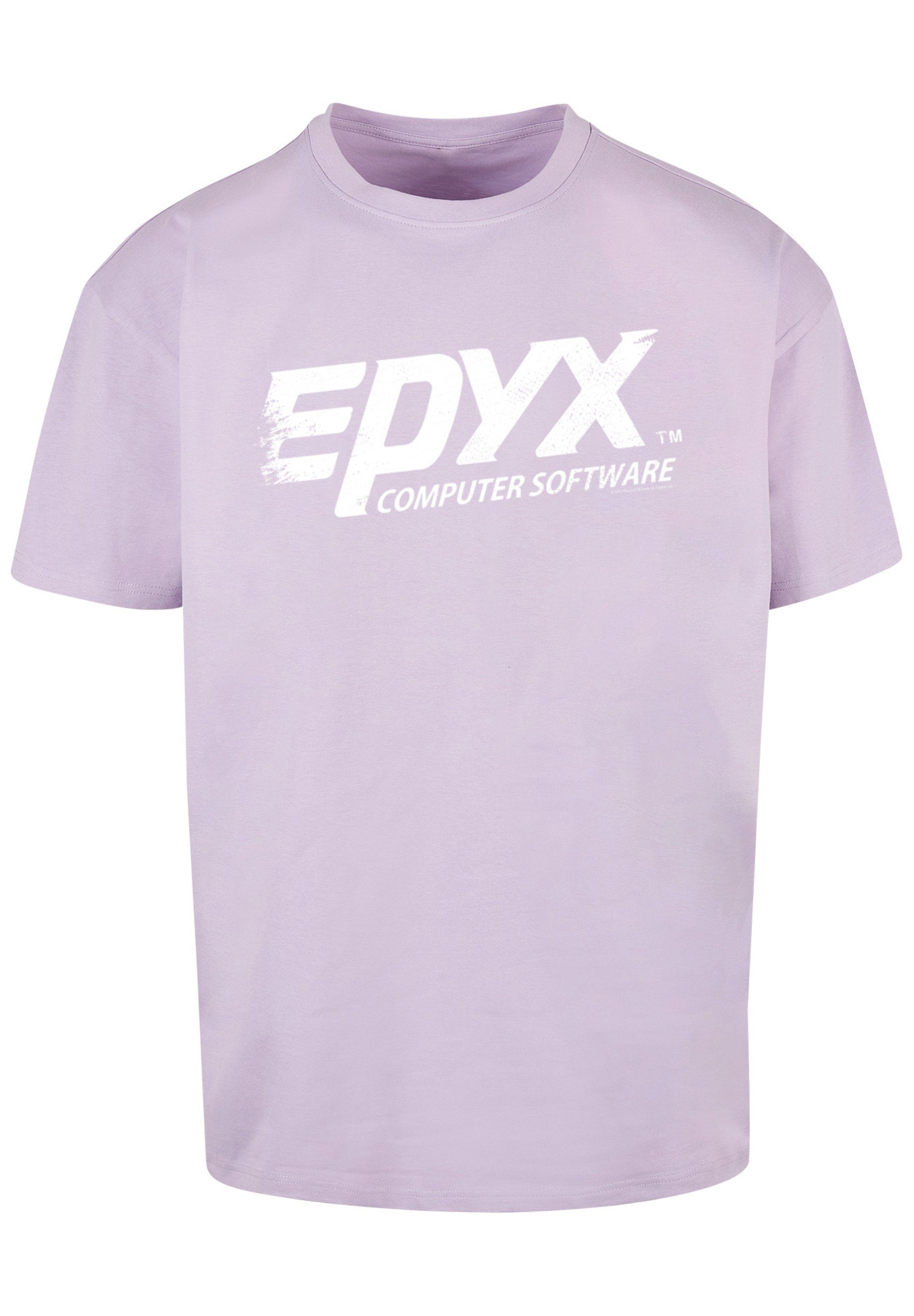 WHT lilac F4NT4STIC Logo Print T-Shirt EPYX
