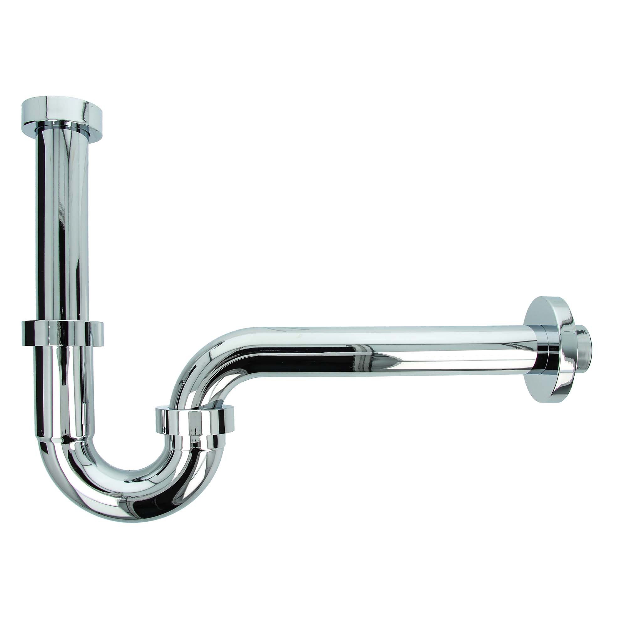 Siphon Profi-Röhrengeruchsverschluss 1 1/4 Zoll x Ø 32 mm, ABS verchromt