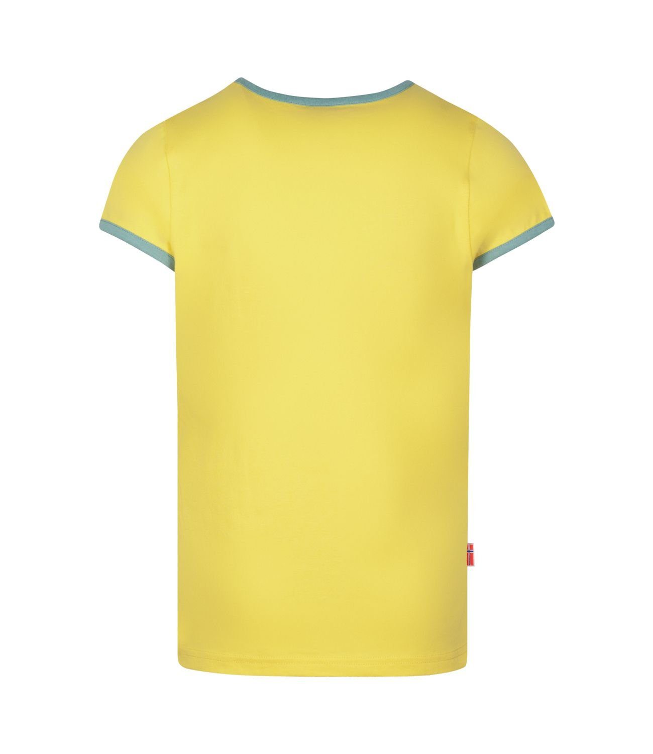Flower Troll Limonade/Gletschergrün T-Shirt TROLLKIDS