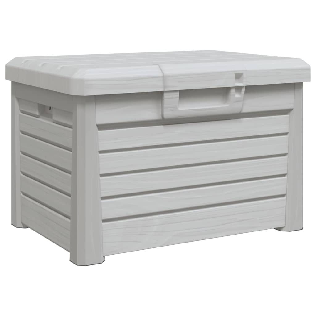 vidaXL Gartenbox Outdoor-Kissenbox Grau 73x50,5x46,5 cm günstig online kaufen