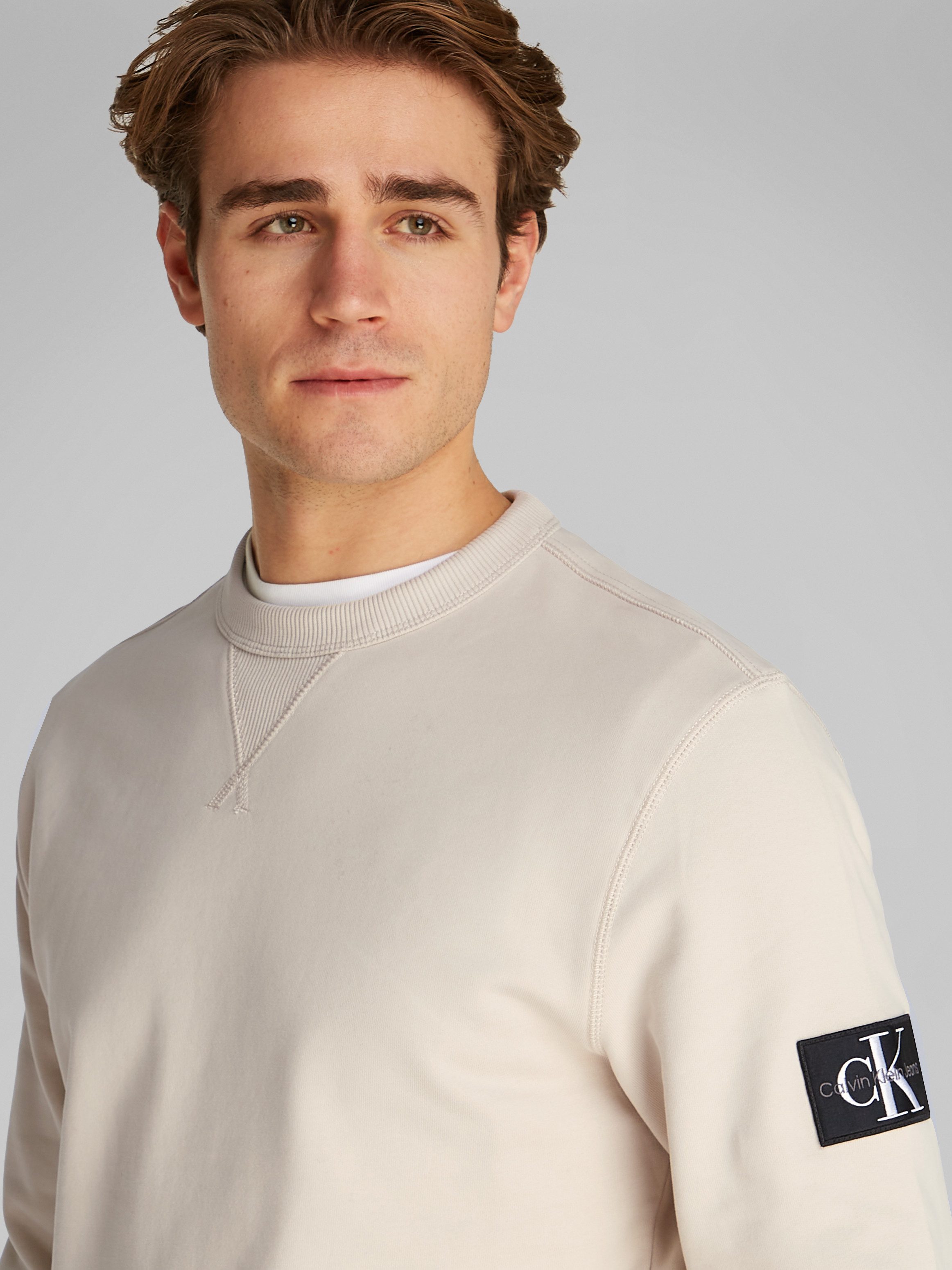 Calvin Klein Jeans Sweatshirt BADGE CREW günstig online kaufen