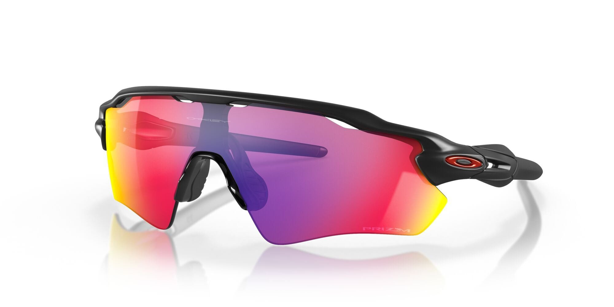 Oakley Sonnenbrille Radar EV Path (Glasfarbe: Prizm road) schwarz matt - 1 Brille mit