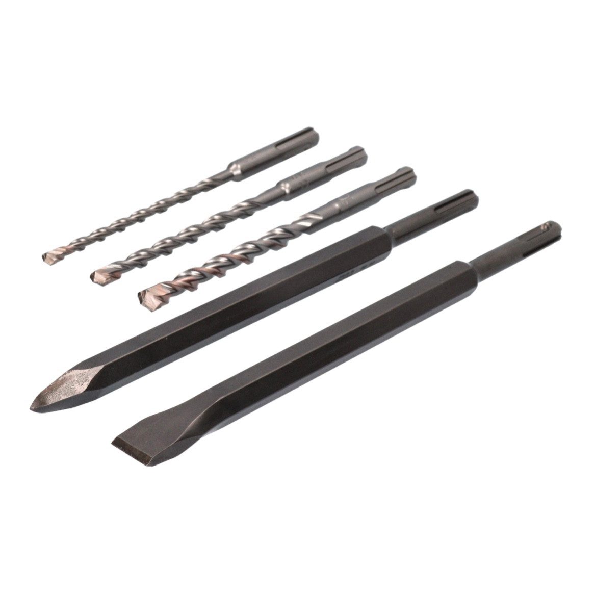 metabo Bohrer- und Meißelsatz Bohrer und Meißel Set SP 5 tlg. SDS plus 6 / 8 / 10 mm (630465000)