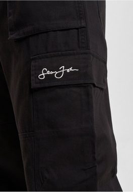 Sean John Cargohose Sean John Herren JM233-012-2 SJ Script Logo Front Zip Cargopants (1-tlg)