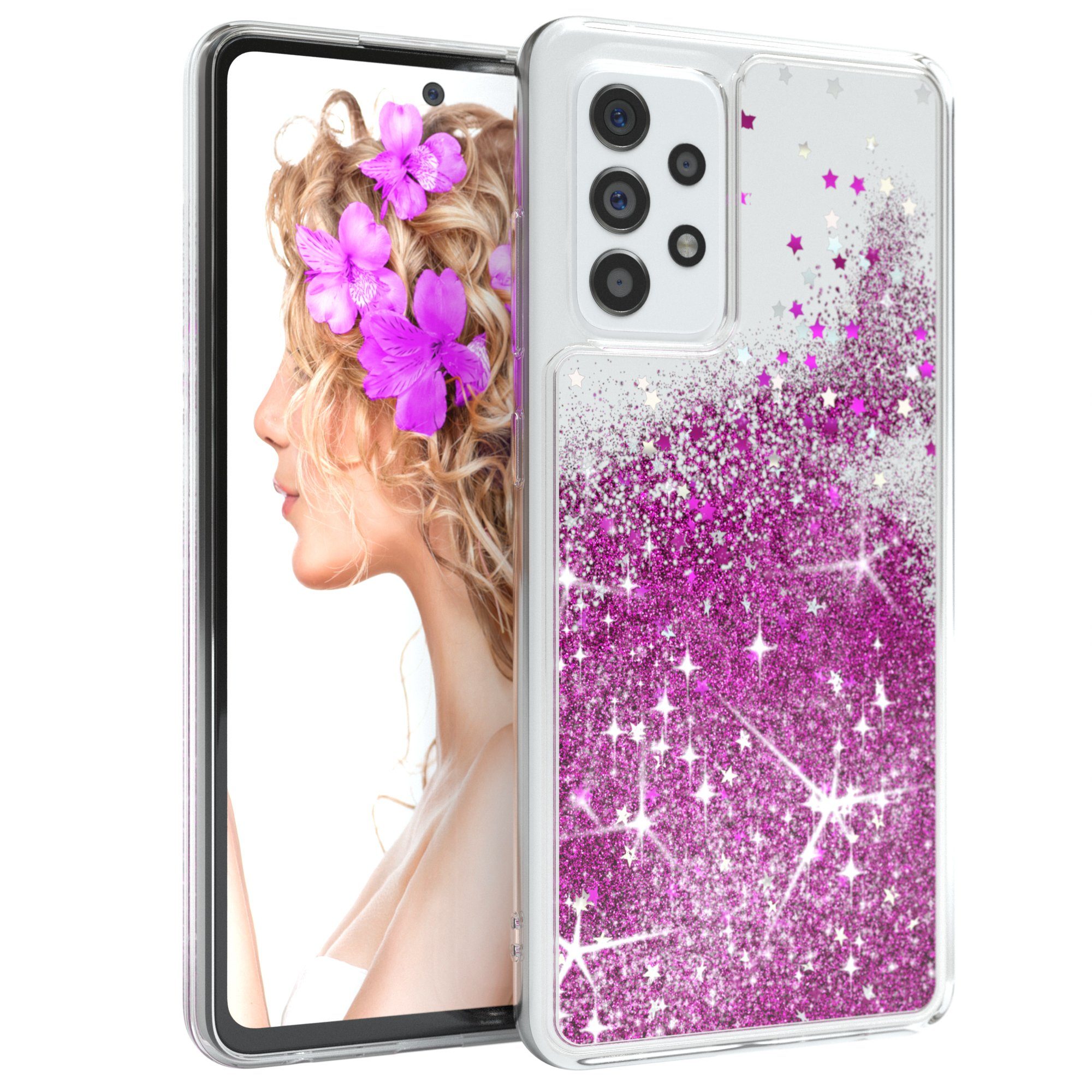 Handyhülle Liquid Glittery Case für Galaxy A52 / A52s 5G