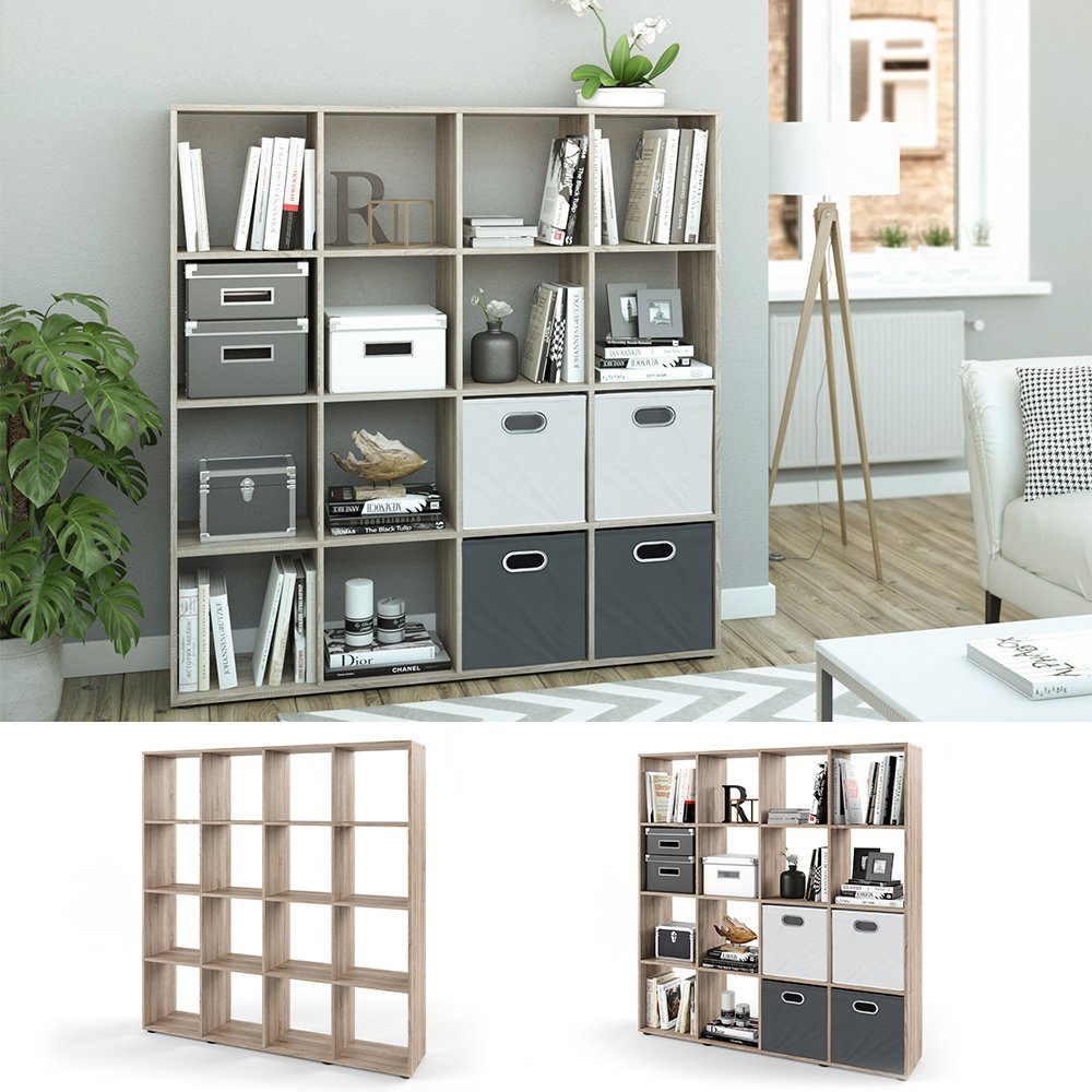 Vicco Raumteiler Karree, Sonoma, 138.5 x günstig online kaufen