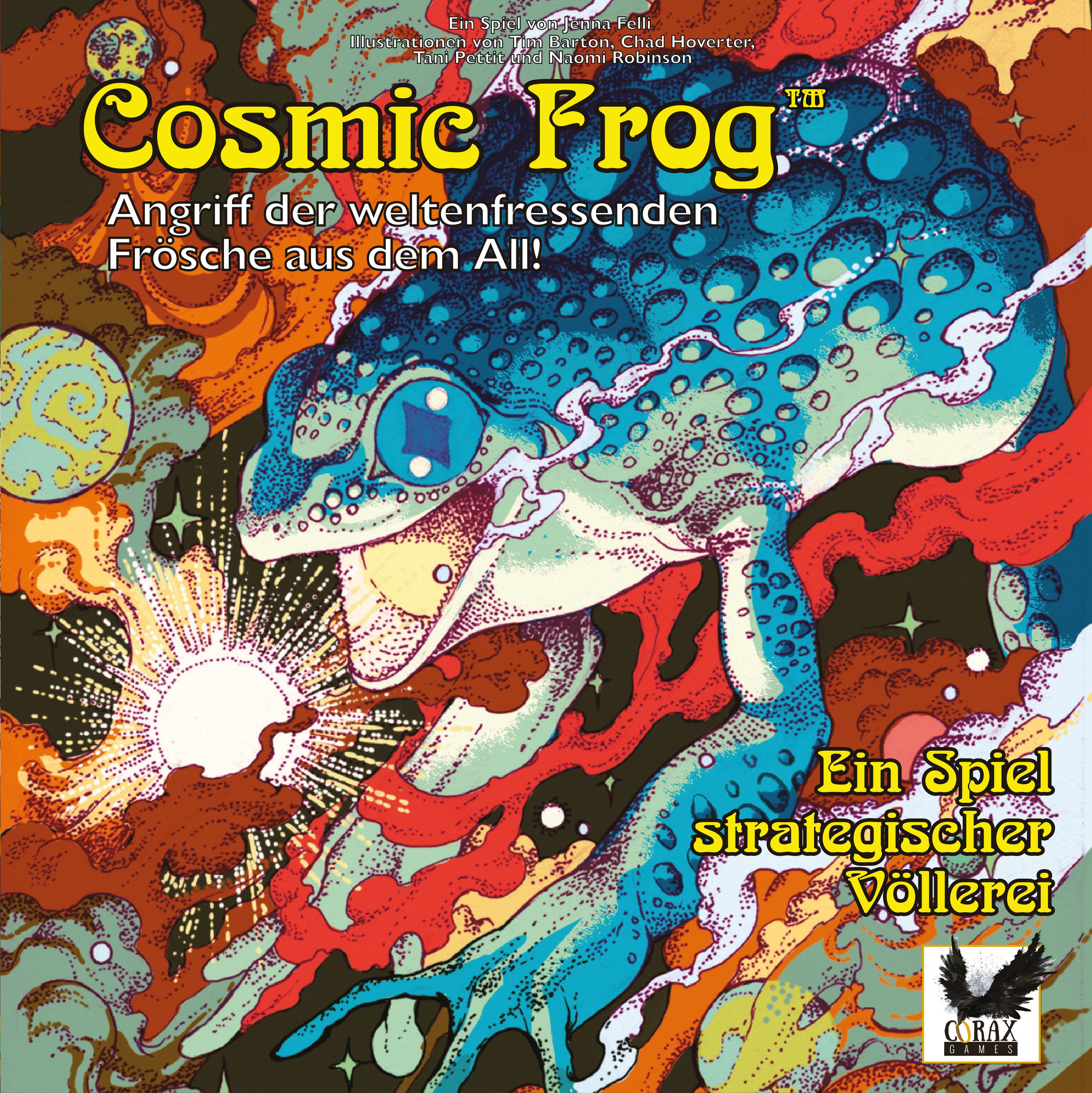 Corax Games Spiel Cosmic Frog