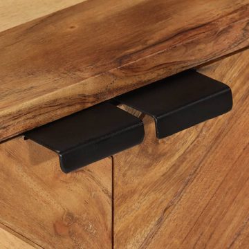 vidaXL Badezimmer-Set Badschrank 55x35x60 cm Massivholz Akazie und Eisen