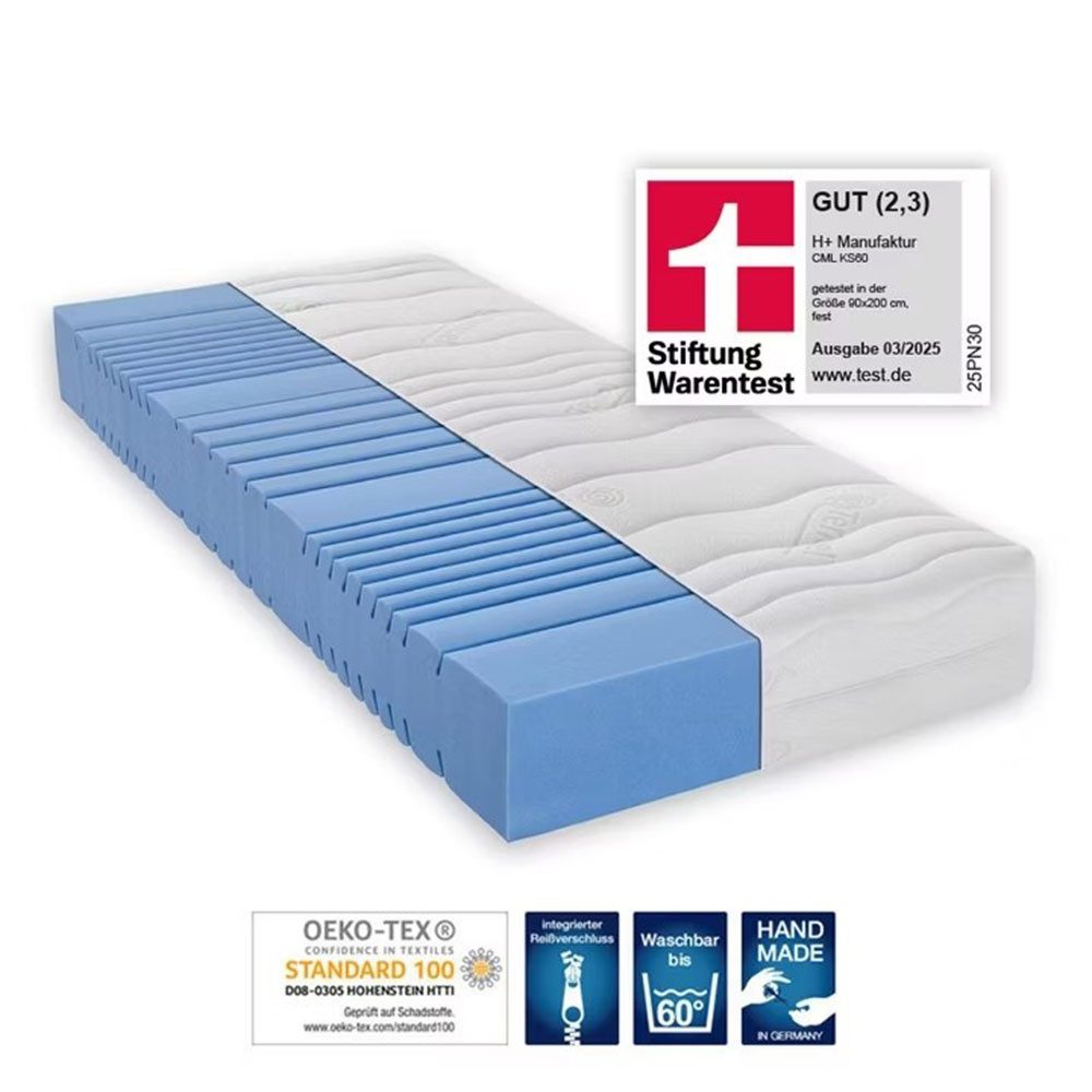 Kaltschaummatratze H+ KS60, Hemafa, 22 cm günstig online kaufen