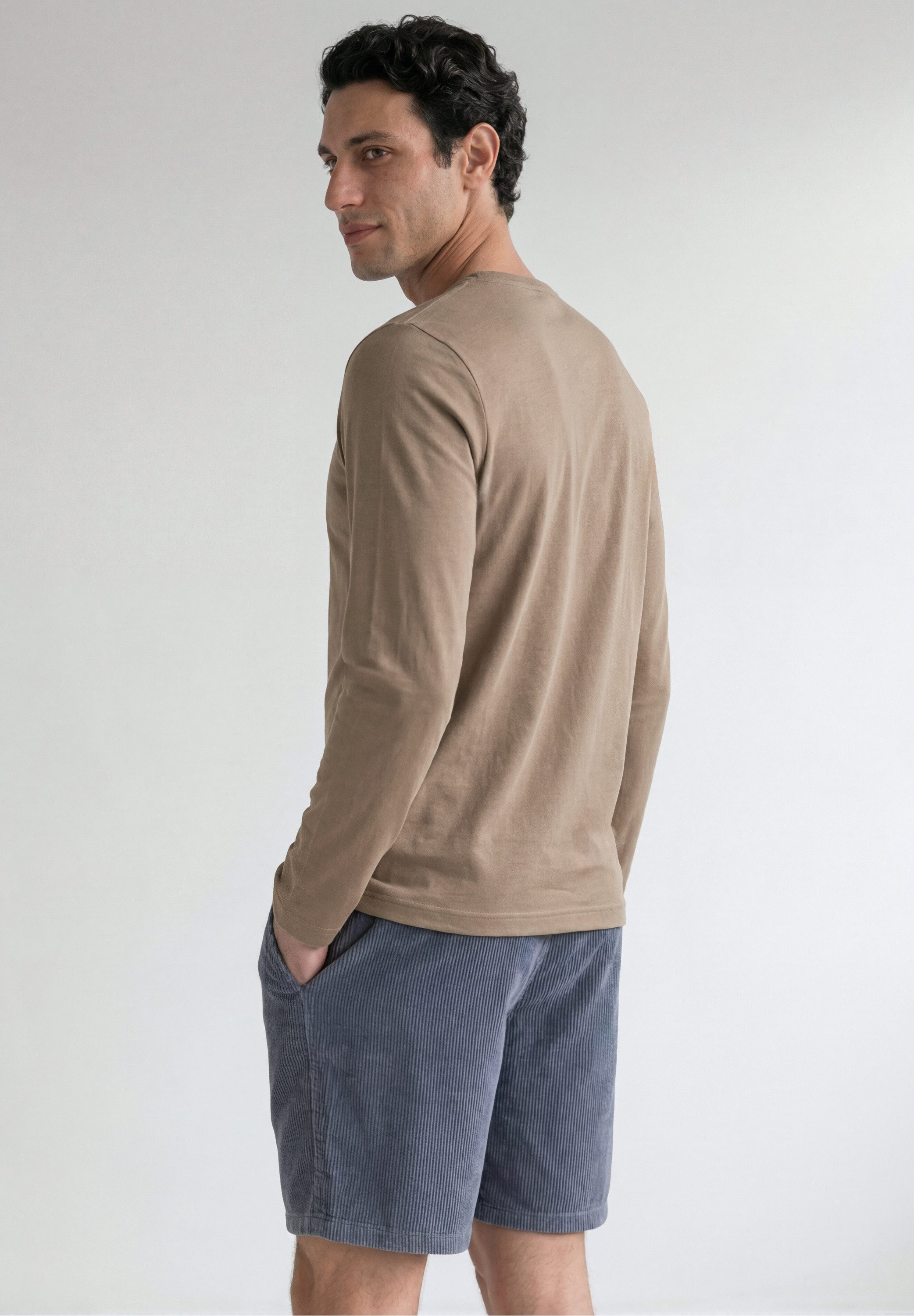 STREET ONE MEN Langarmshirt aus reiner Baumwolle – Bild 2 von 5