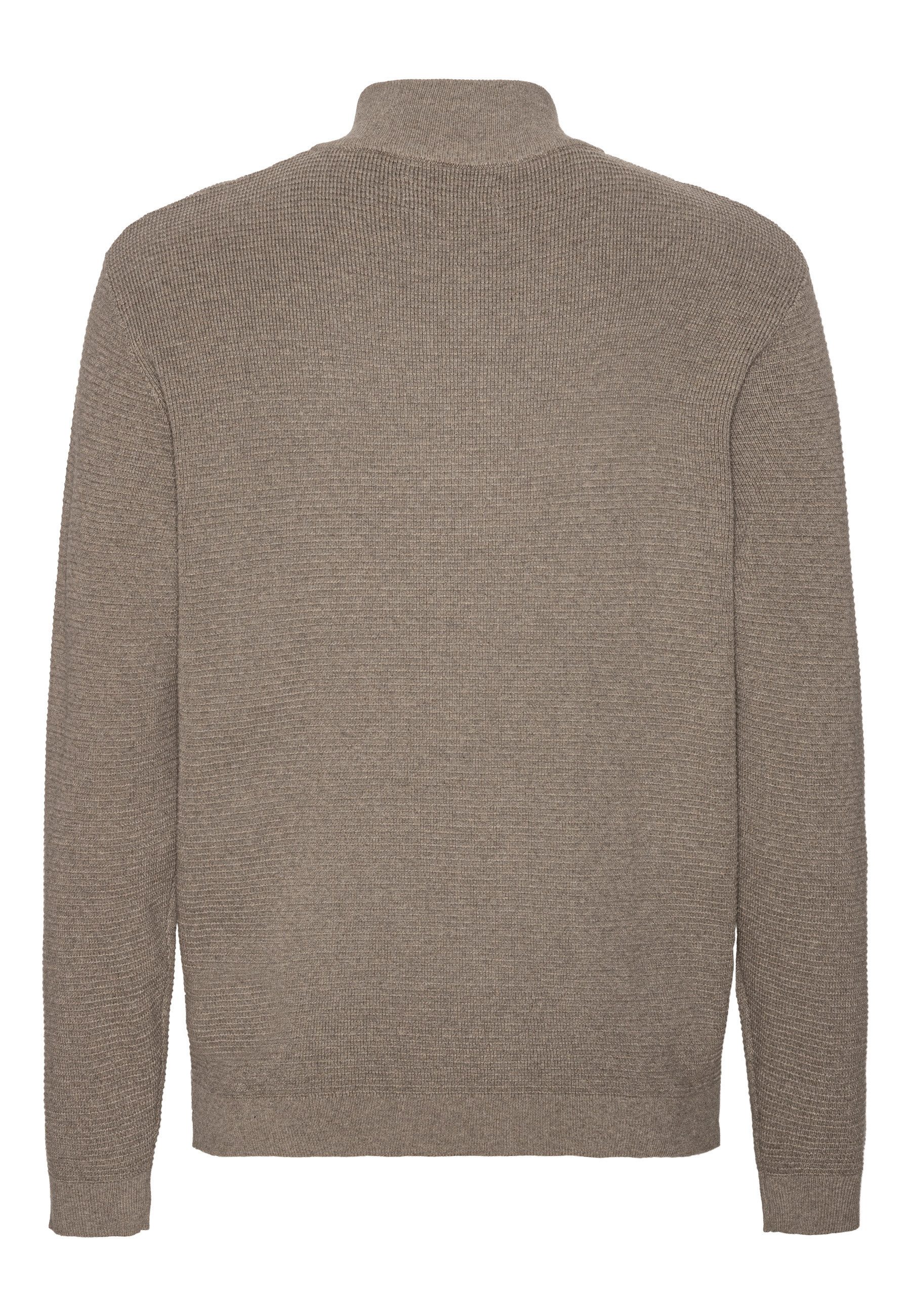 Clean Cut Copenhagen Bolero Clean Cut Copenhagen Oscar Half-Zip Knit (1-tlg)
