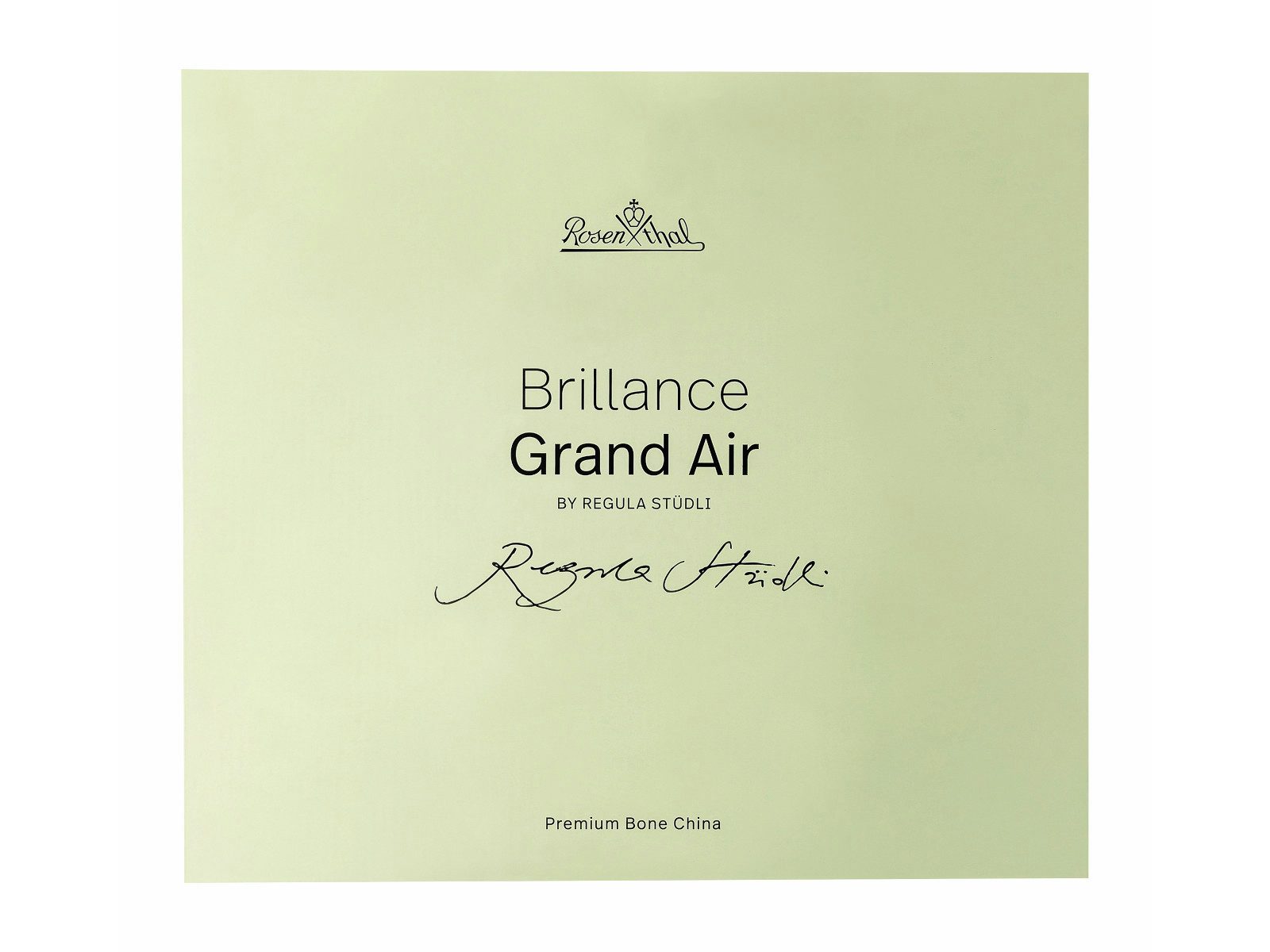 Rosenthal Becher Brillance Grand Air Mixed Becher mit Henkel Set 4tlg, Bone China