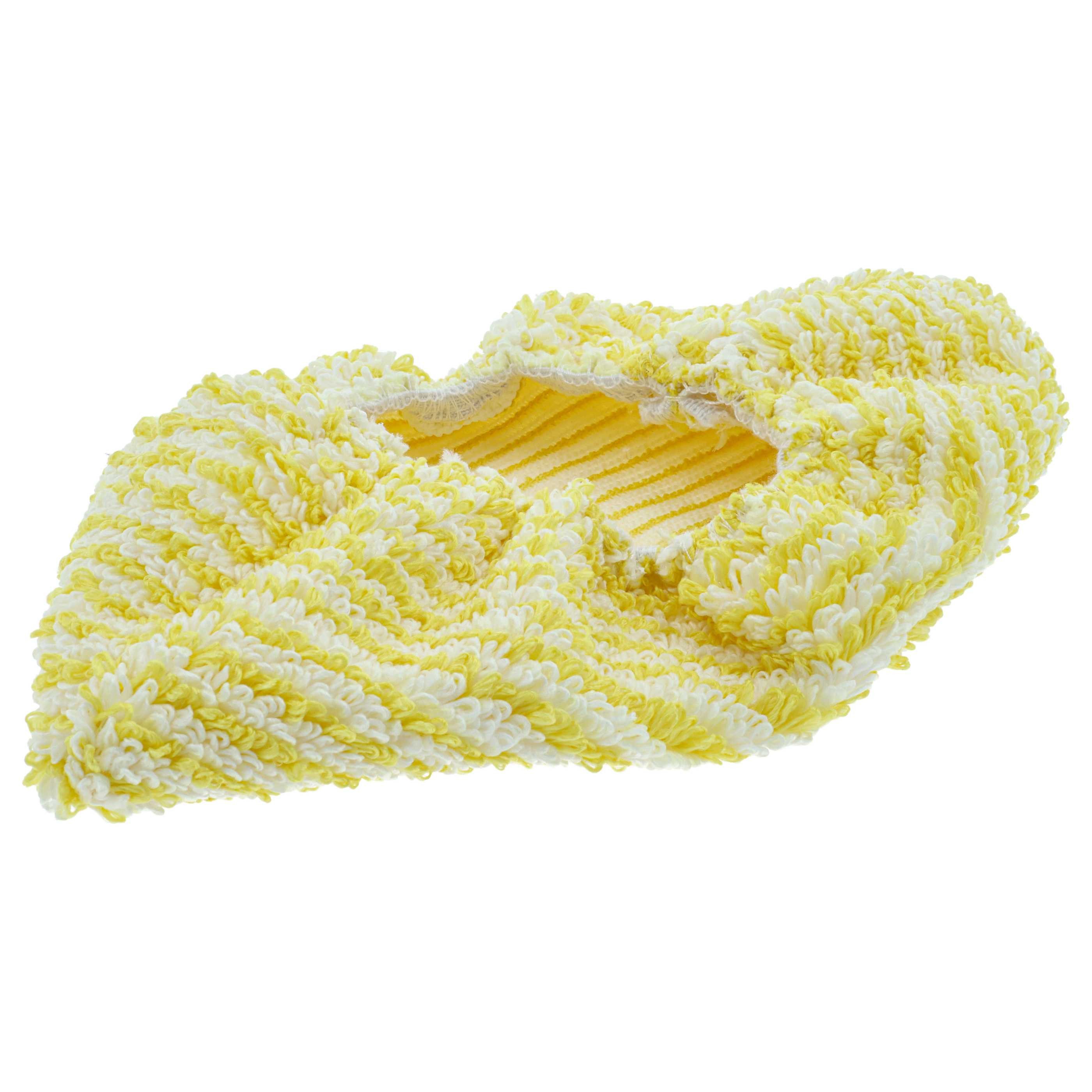 vhbw passend für Kärcher SC 1, SC 5, SC 4, SC 3, SG 4/2, SI, SC 2 Dampfmopp Wischbezug (Mikrofaser, 11x18.5 cm, 2-tlg., Ersatzbezug zur Befestigung an Ihrem Dam – Bild 4 von 5