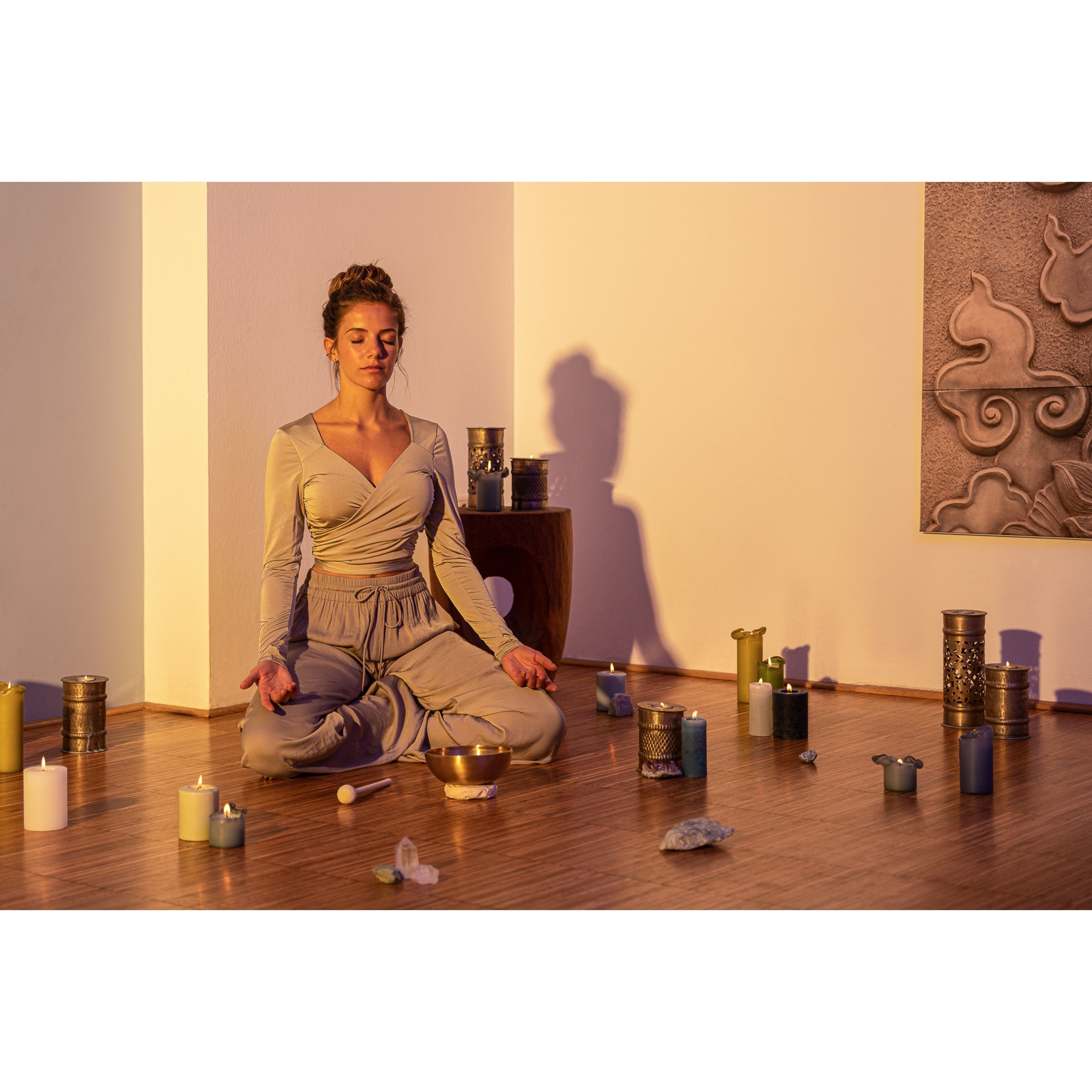 Meinl Percussion Paukenschlägel (Sticks, Beater und Mallets, Percussion Schlägel), Klangschalenschlägel SB-M-ST-S Small Tip, 21 cm - Percussion