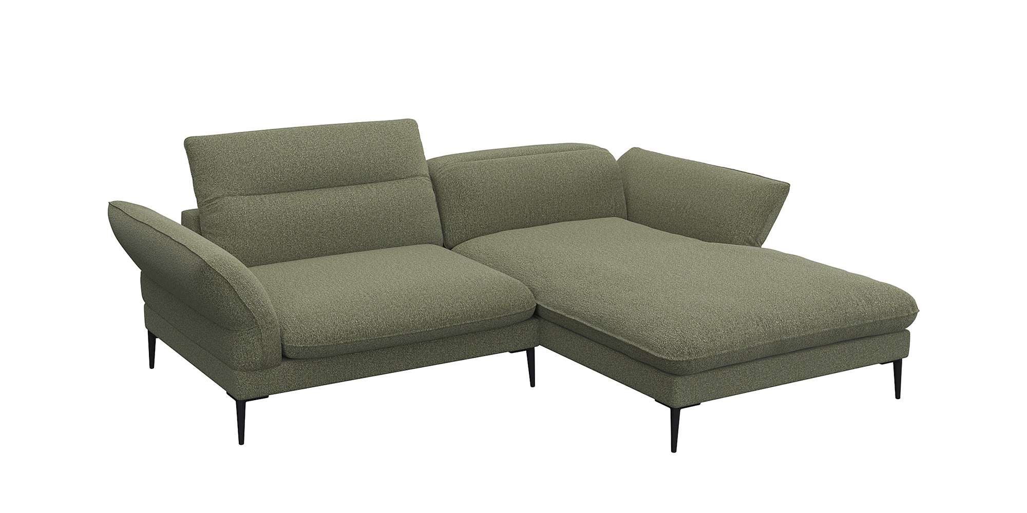 FLEXLUX Ecksofa Salino, Funktionssofa mit Recamiere, günstig online kaufen