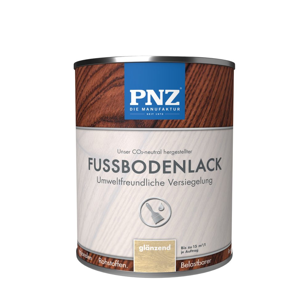 PNZ - Die Manufaktur Lack Fußbodenlack, haltbarer Renovierungsanstrich für Parkett, Kork & Holz
