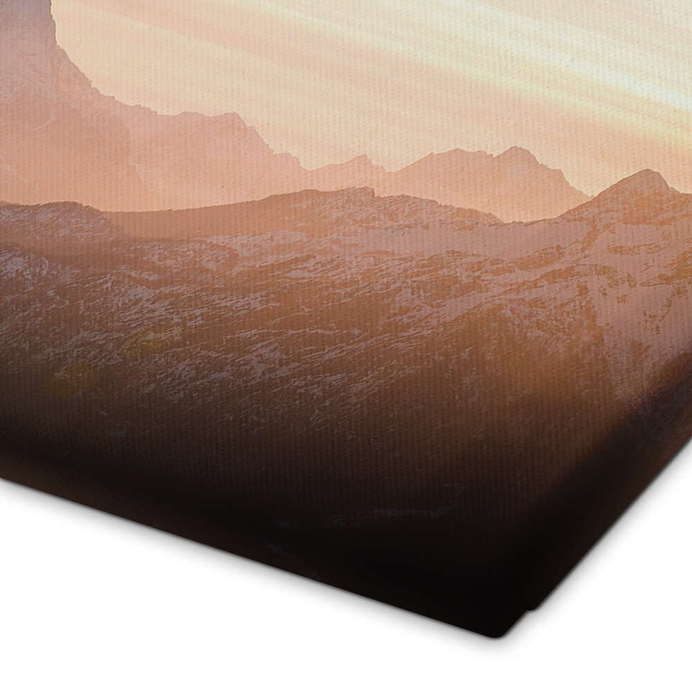 Posterlounge Wandbild Alpen Panorama mit Watzmann, Martin Wasilewski, erhältlich als Poster, Leinwandbild, Wandsticker oder Acrylglasbild