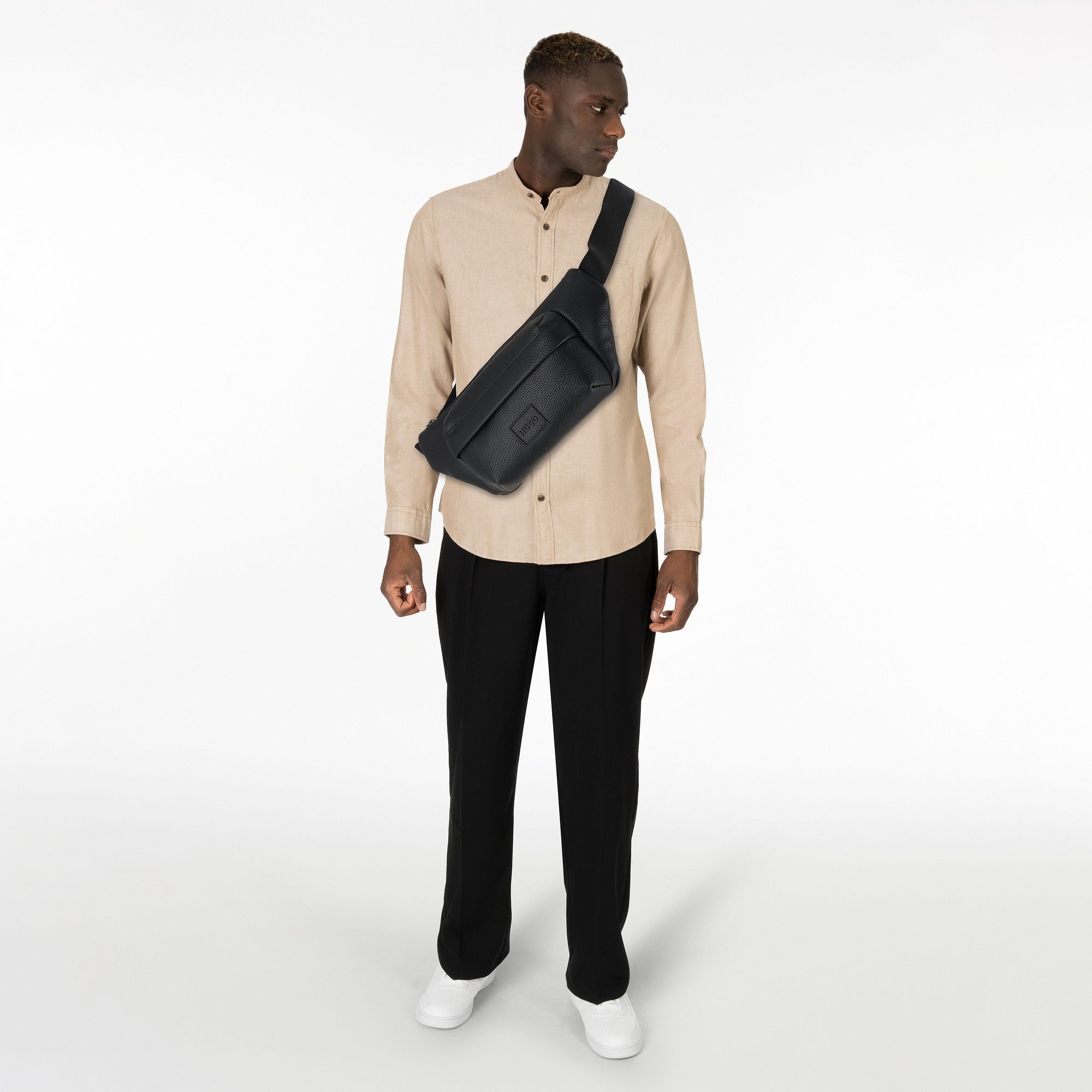 HUGO Gürteltasche New Ethon, Polyurethan