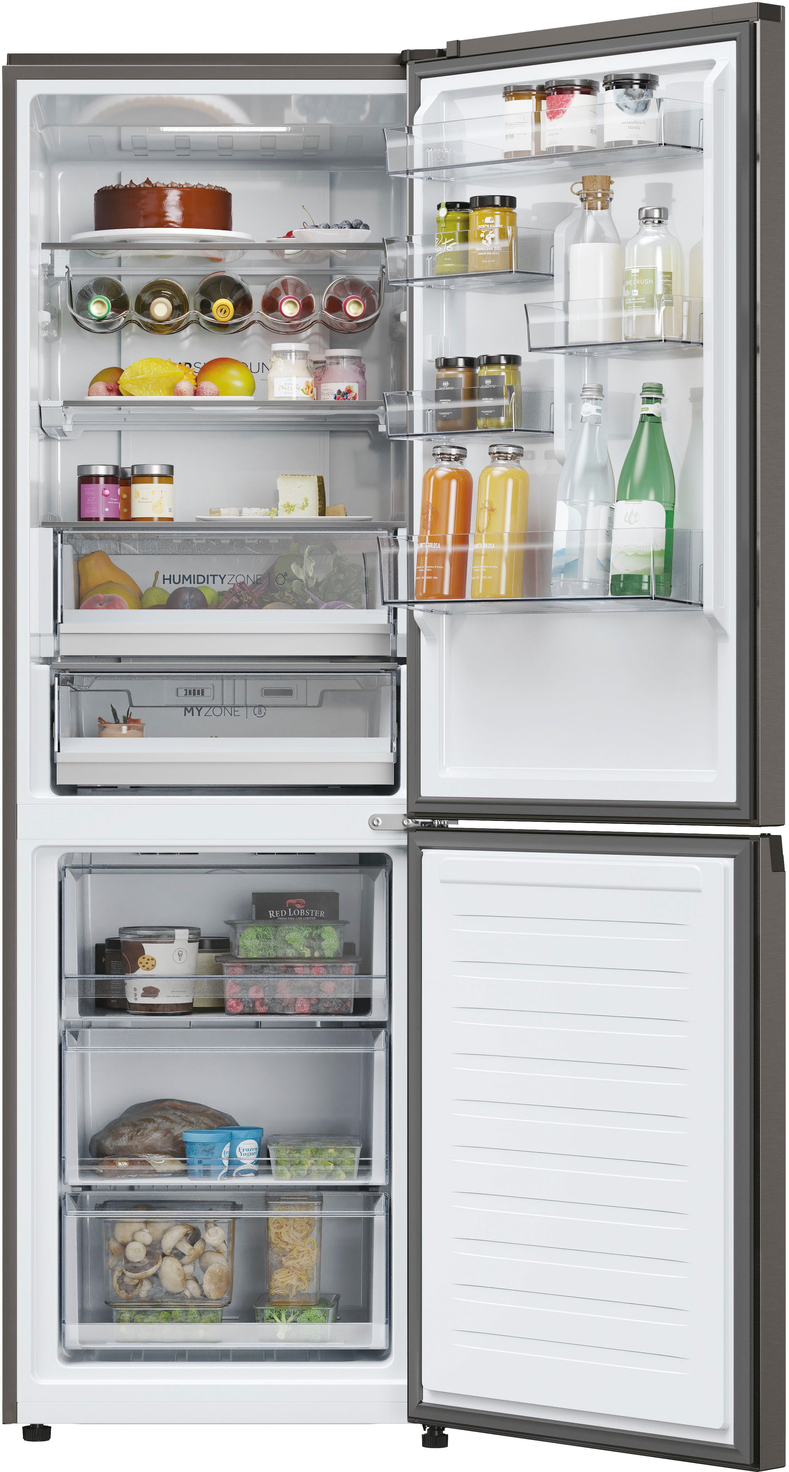 Haier Kühl-/Gefrierkombination HDPW5618CNPD, 185 cm hoch, 59,5 cm breit