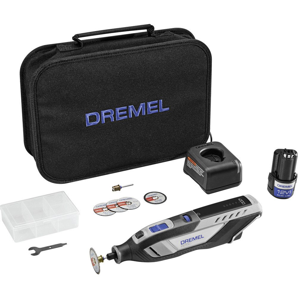 DREMEL Akku-Multifunktionswerkzeug Dremel DREMEL 8250-5 12V Akku-Multitool F0138250JA Multifunktionswerkz