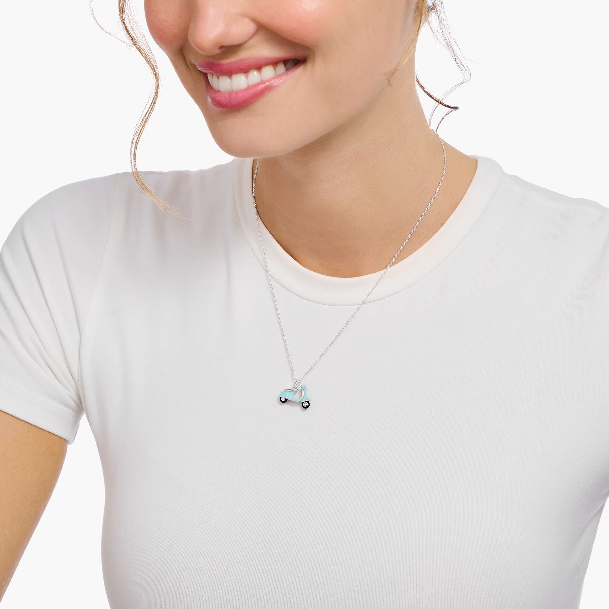 THOMAS SABO Kette mit Anhänger Motorrol... THOMAS SABO Kette mit Anhänger Motorrol...