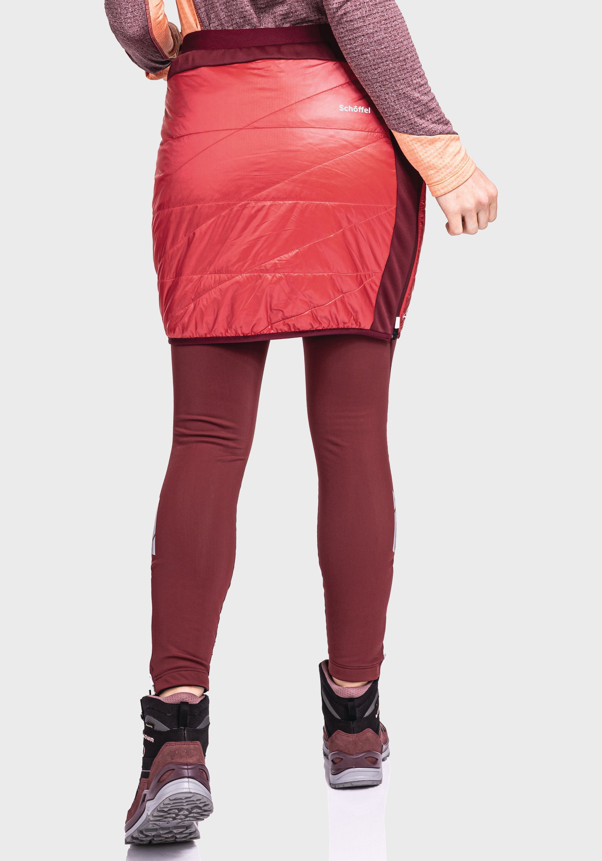 L Thermo Schöffel Stams rot Skirt Sweatrock