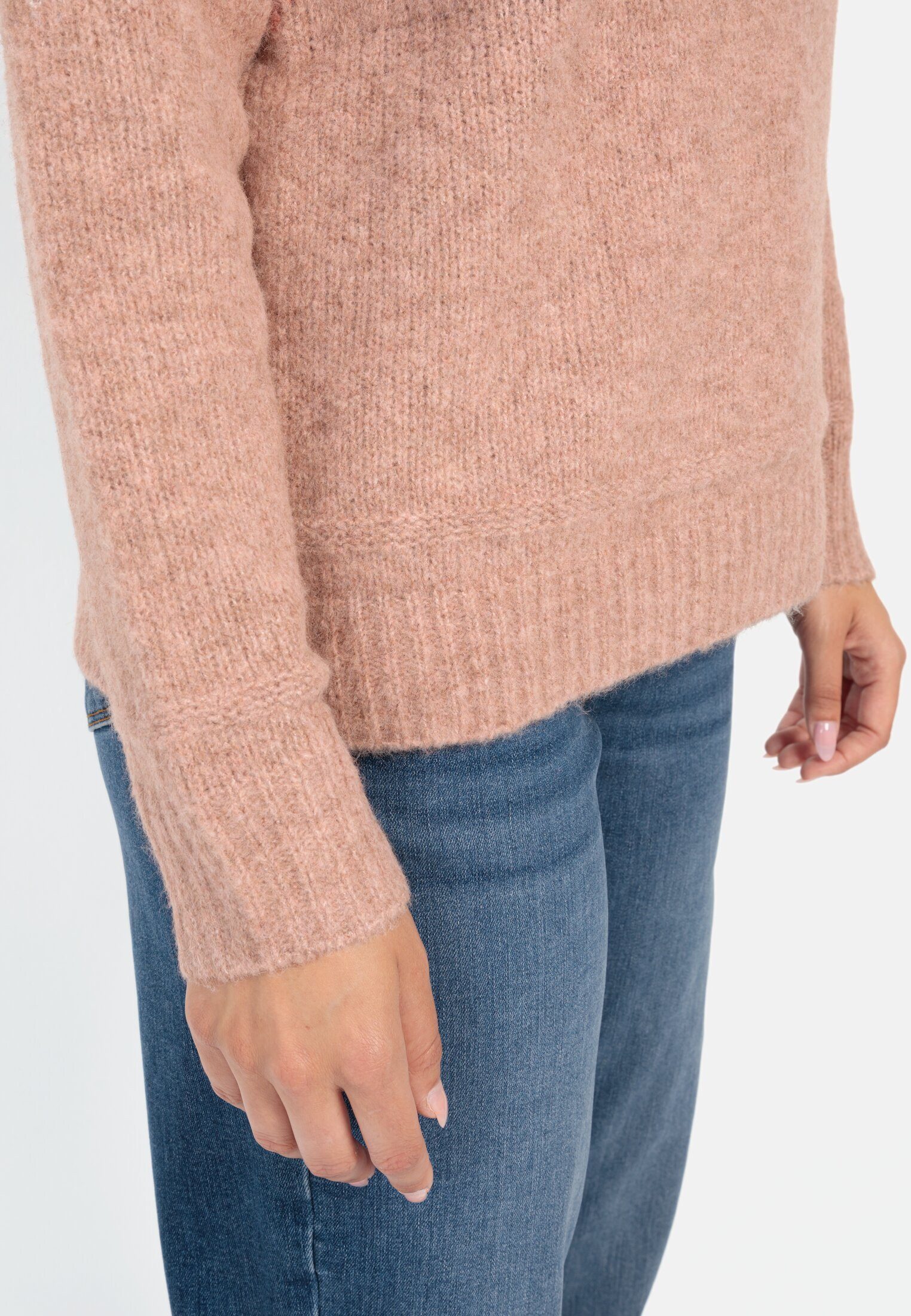 camel active Norwegerpullover mit Norwegermuster Langarm Rundhals