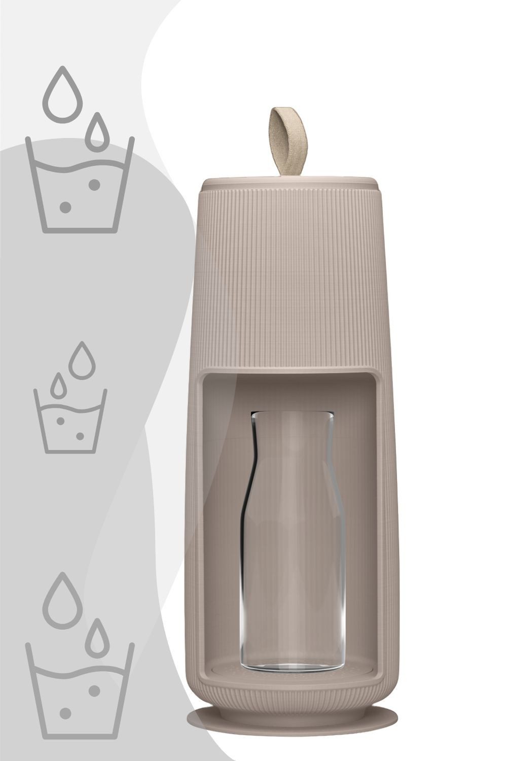 Flowell Wasserfilter flowell Aktivkohle-Membran Wasserfilter