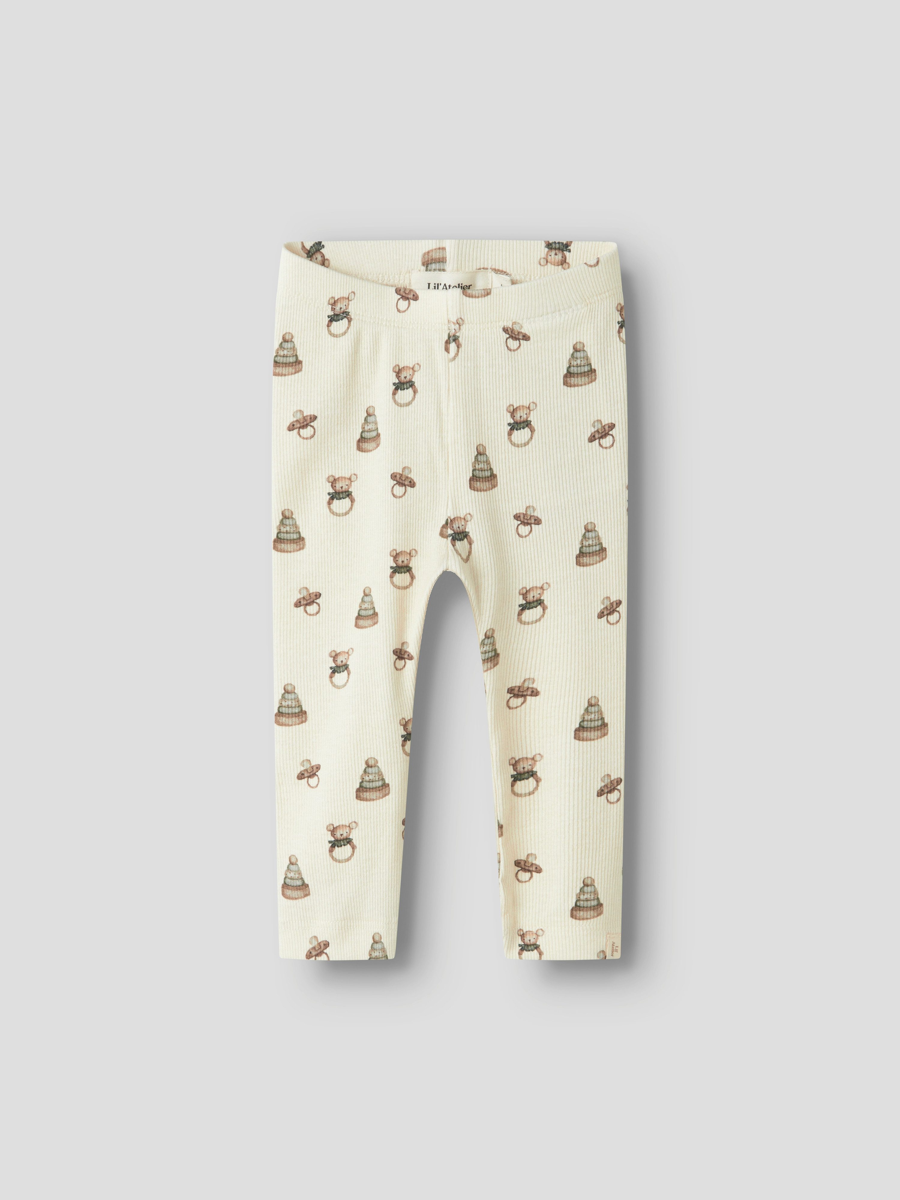 Lil' Atelier Leggings NBNGAVO ELF SLIM LEGGING LIL NOOS weiche Jersey Rippqualität