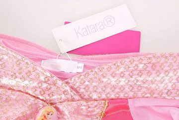 Katara Prinzessin-Kostüm Märchenkleid Kinderkostüm Aurora für Mädchen rosa
