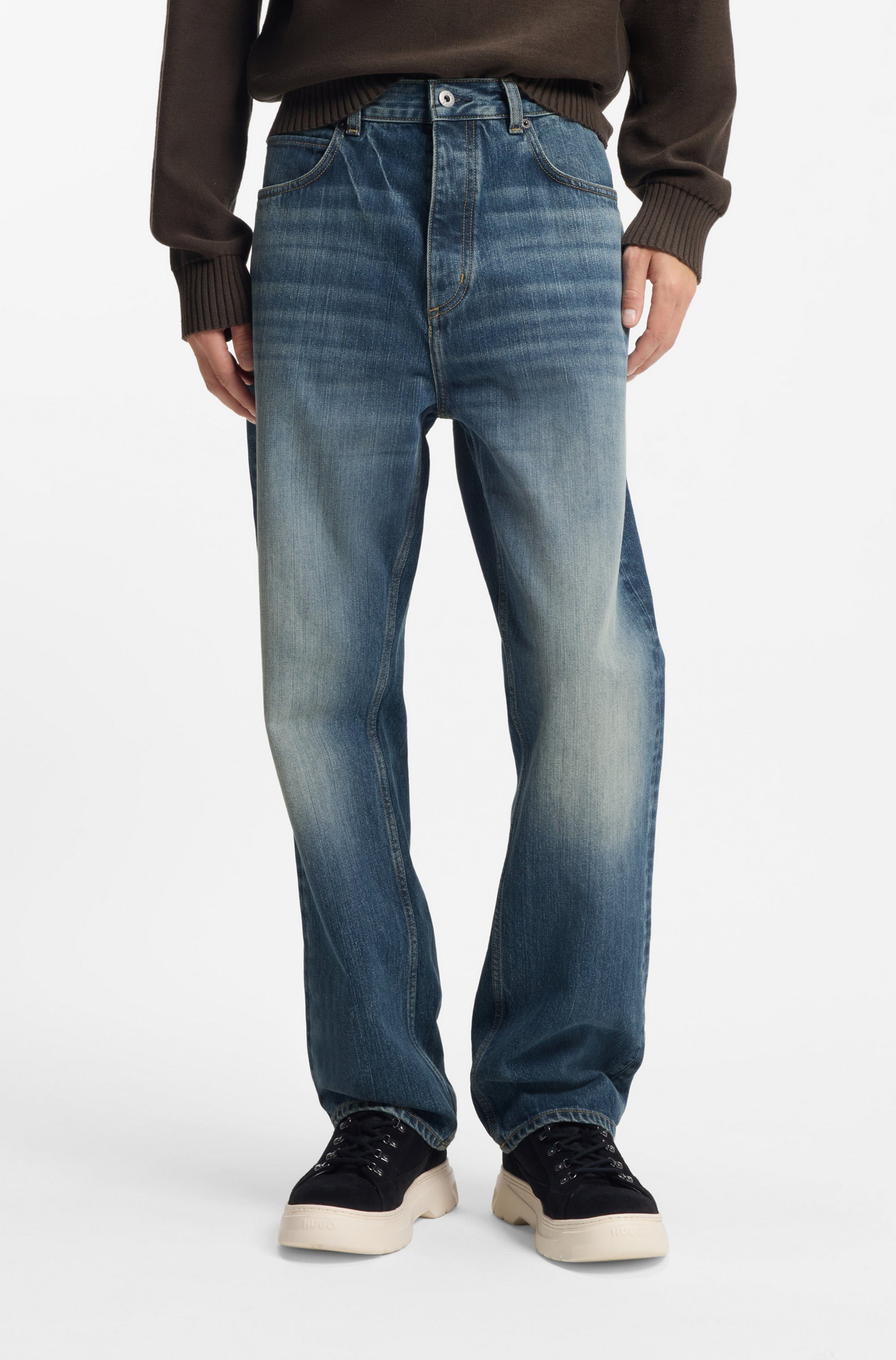 HUGO Bootcut-Jeans Nate