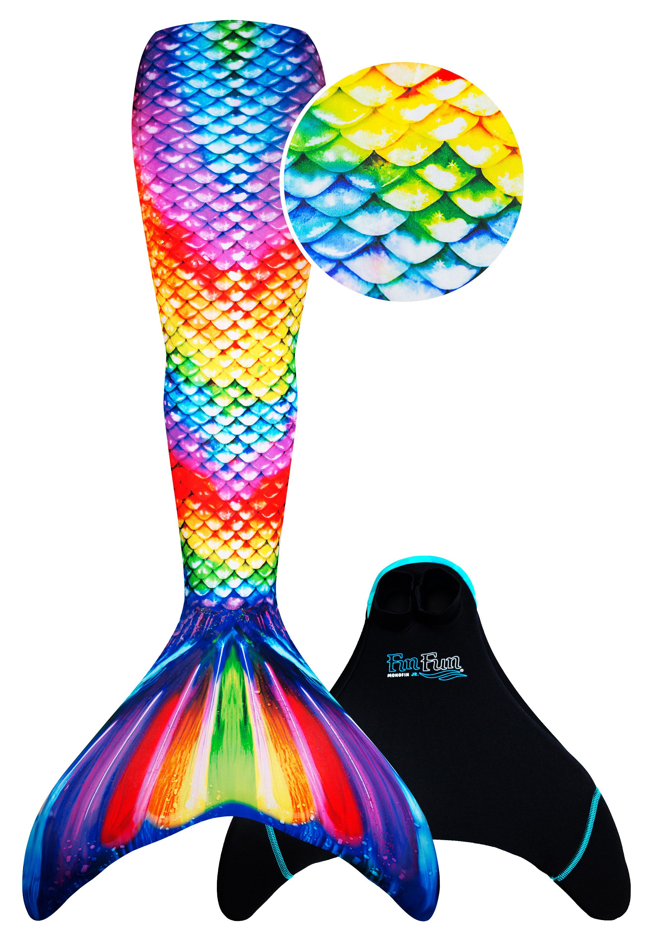 Fin Fun Monoflosse Fin Fun Rainbow Reef, Youth S (110-122)