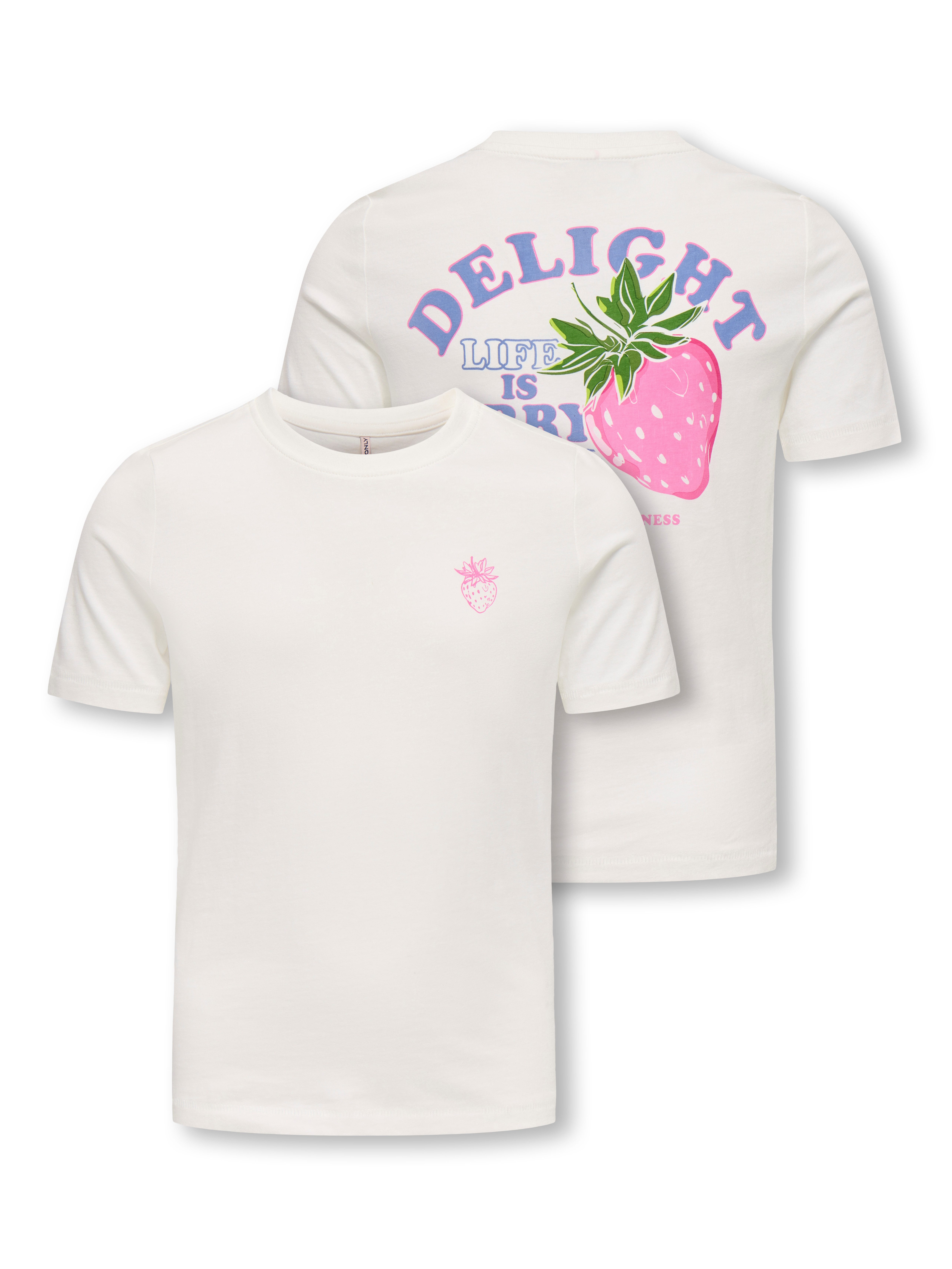KIDS ONLY Kurzarmshirt KOGBOLETTE LIFE S/S TOP JRS in sommerlichen Motiven
