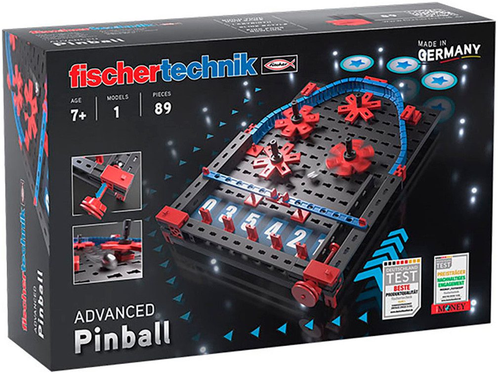 fischertechnik Advanced Pinball Konstruktions-Spielset, (89 St)