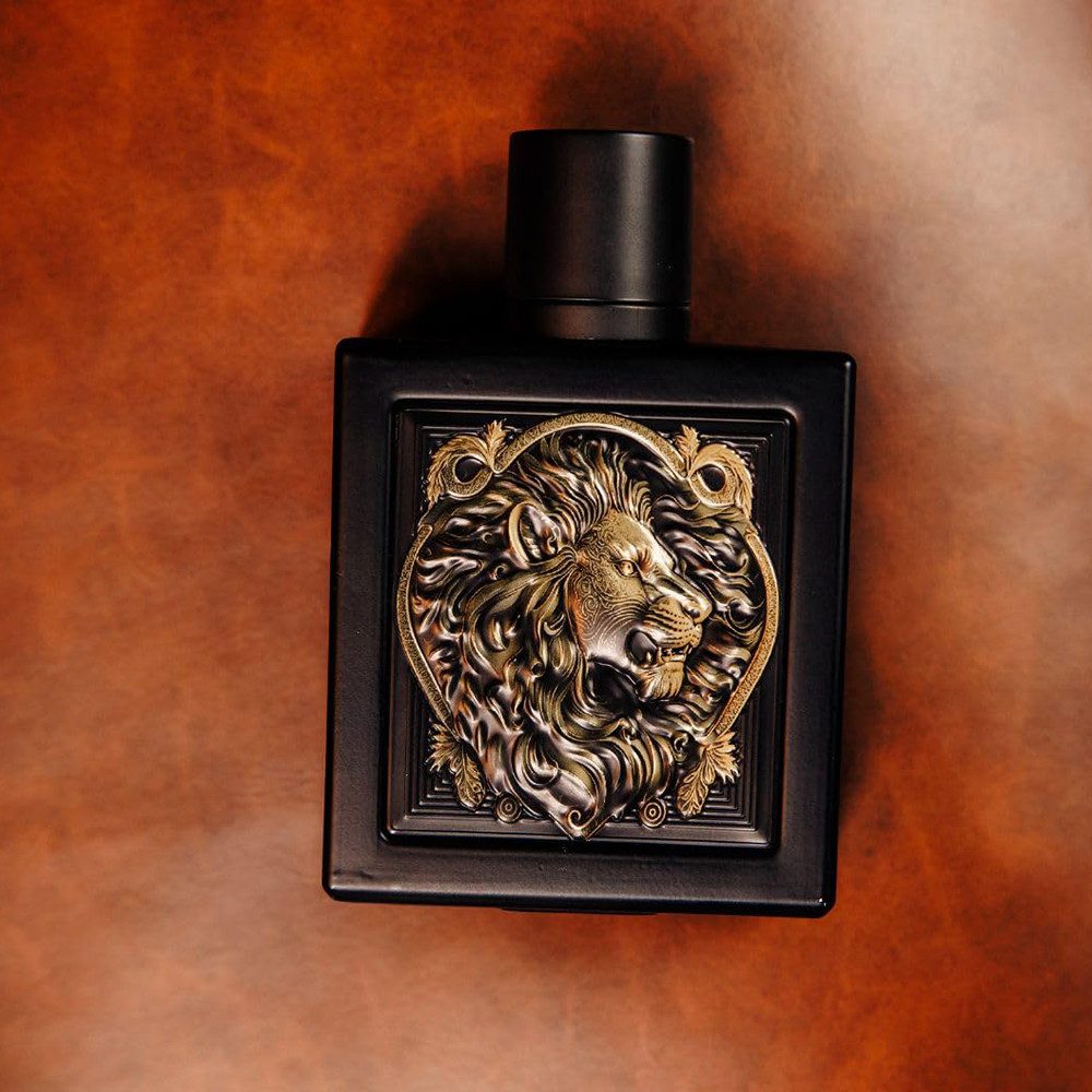 Rayhaan Eau de Parfum Rayhaan Lion Eau de Parfum 100 ml, 1-tlg., Süß-würziger Duft mit Vanille und Amber für intensive Wirkung