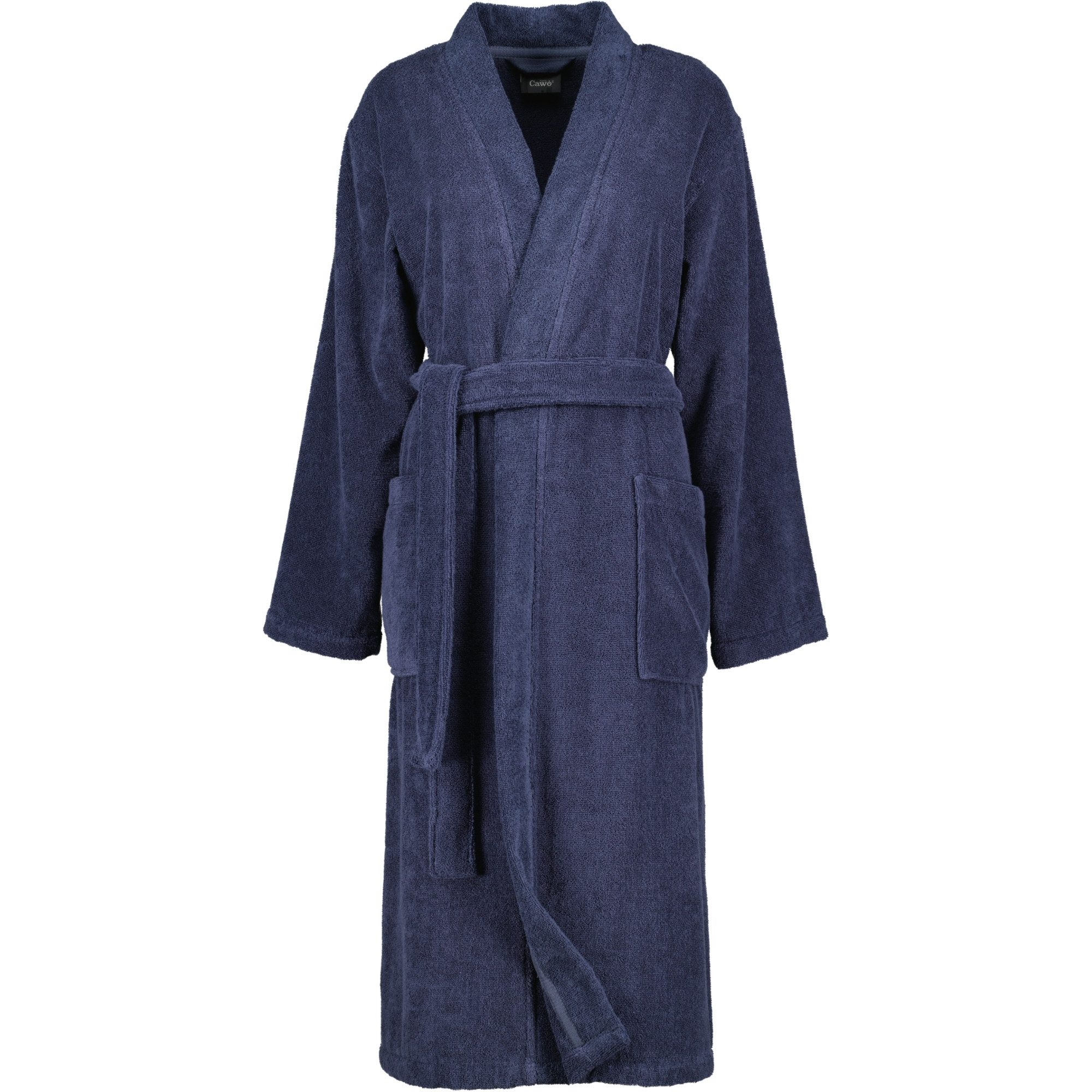 Cawö Home Damenbademantel Luxury Basics Kimono 826 Kimono Frottier, Kimono, 100% Baumwolle
