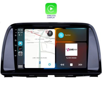 TAFFIO Für Mazda CX-5 11-17 9" Touchscreen Android Autoradio GPS CarPlay Einbau-Navigationsgerät