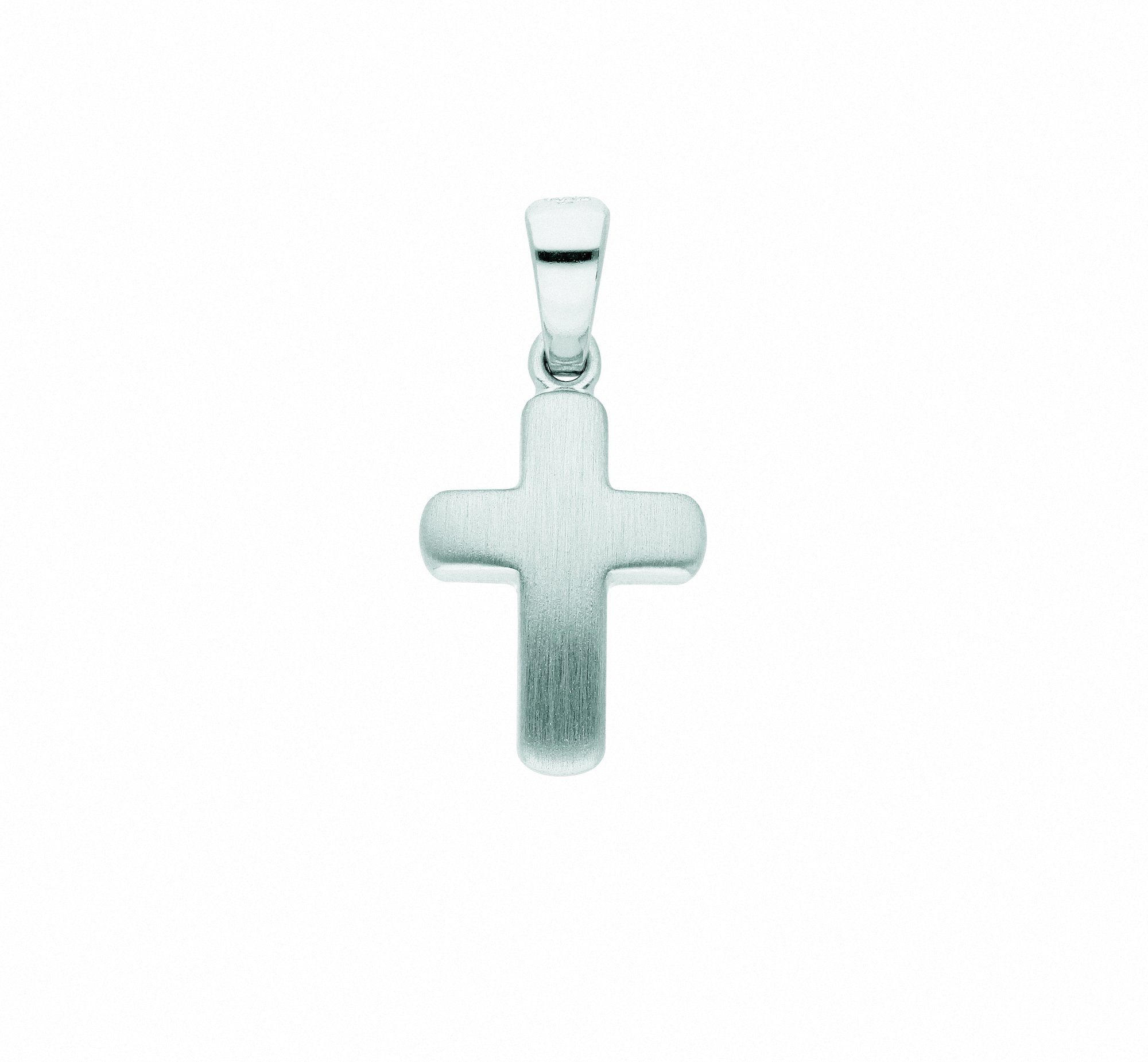 Set Anhänger 925 Kreuz Halskette - Kette Schmuckset mit Anhänger, Silber mit Adelia´s
