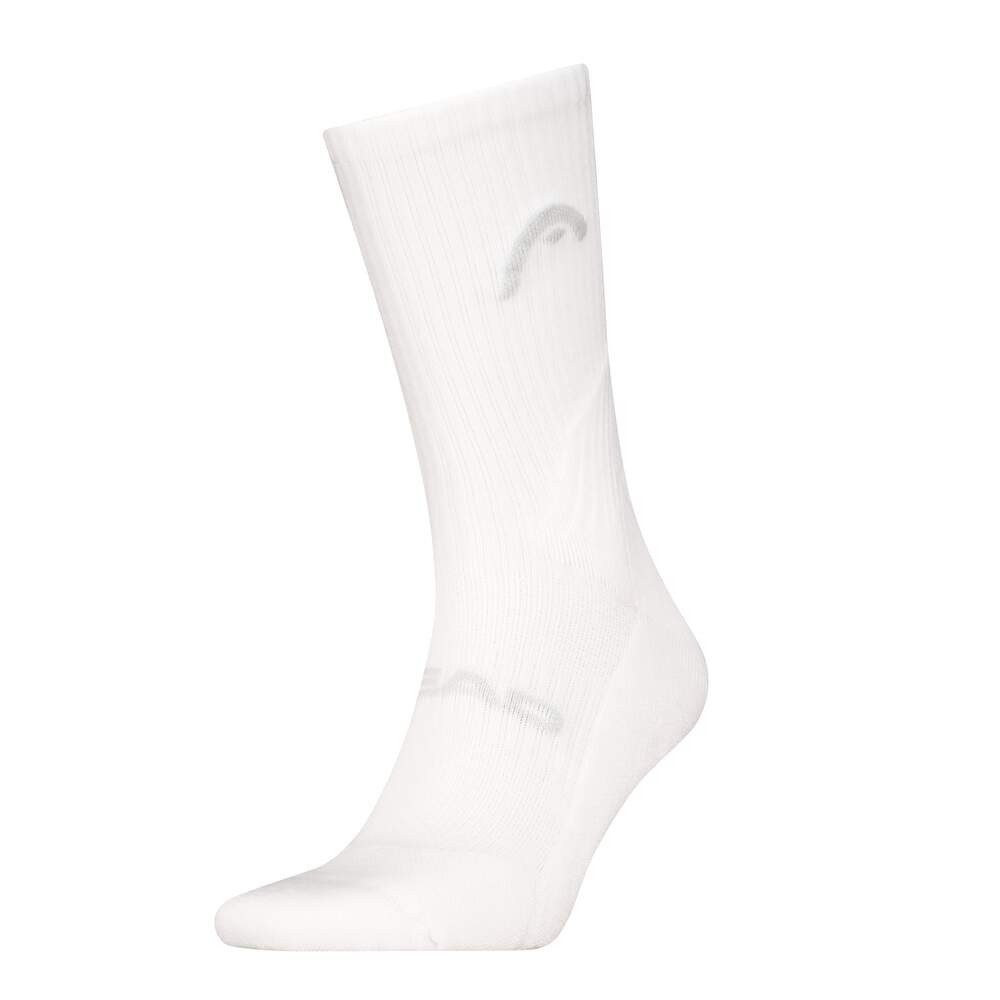 Head Tennissocken 1P Long Crew (Mischgewebe) weiss - 1 Paar