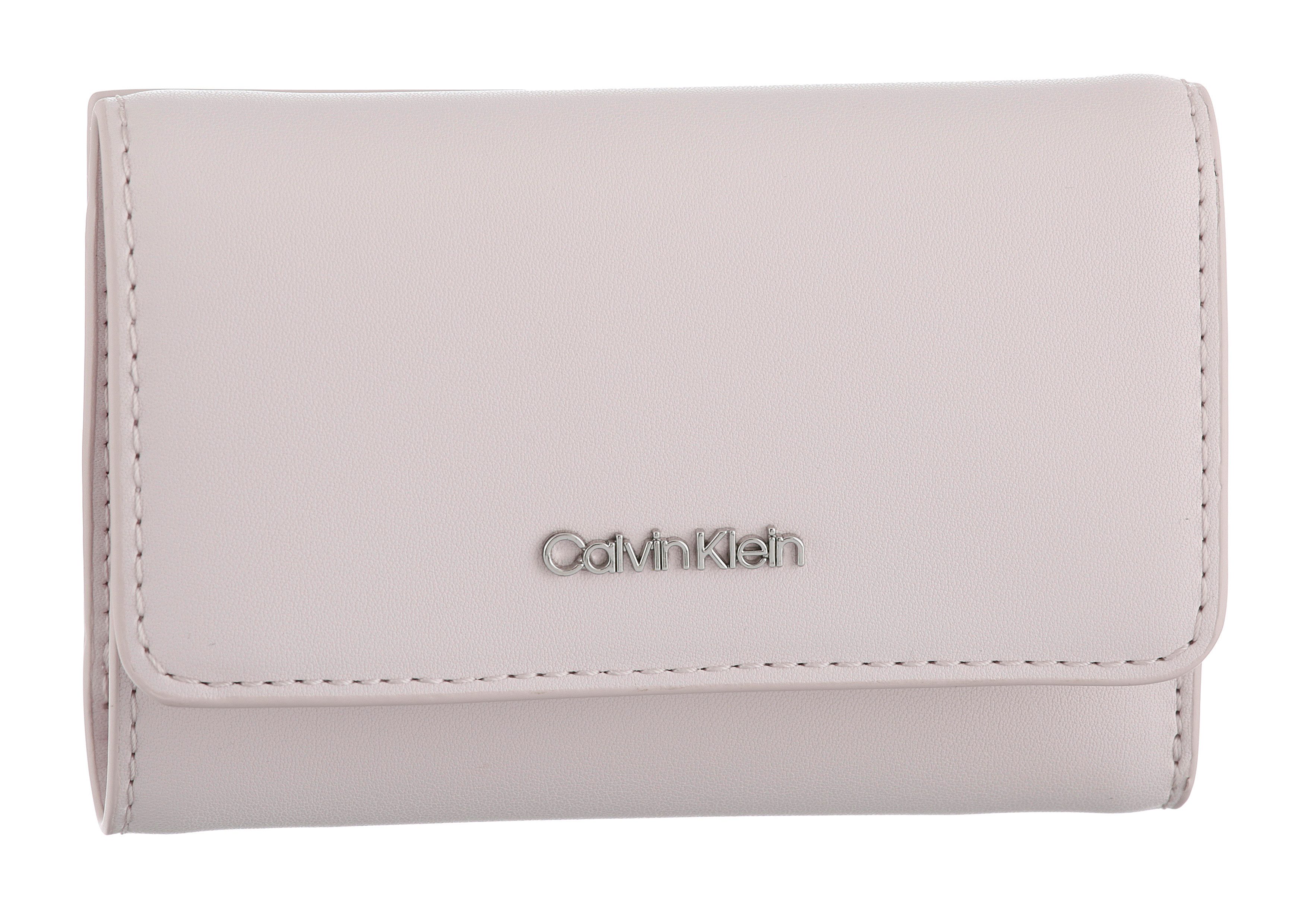 Calvin Klein Geldbörse "CK MUST SMALL TRIFOLD W/ZIP", Damen Geldbeutel, Por günstig online kaufen