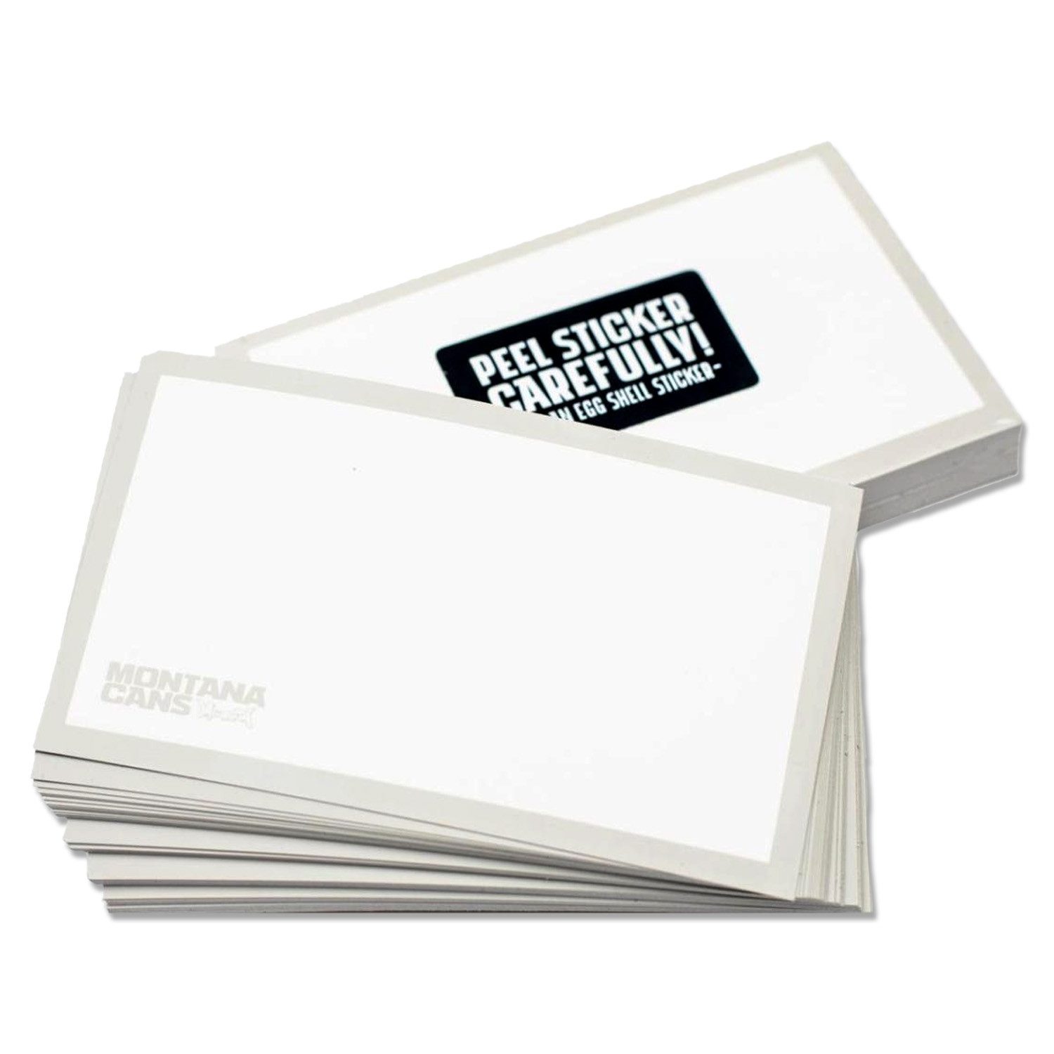 Montana Cans Sticker Stickerpack Montana Cans, Eggshell, Weiß, 50 Stück, (50-tlg)