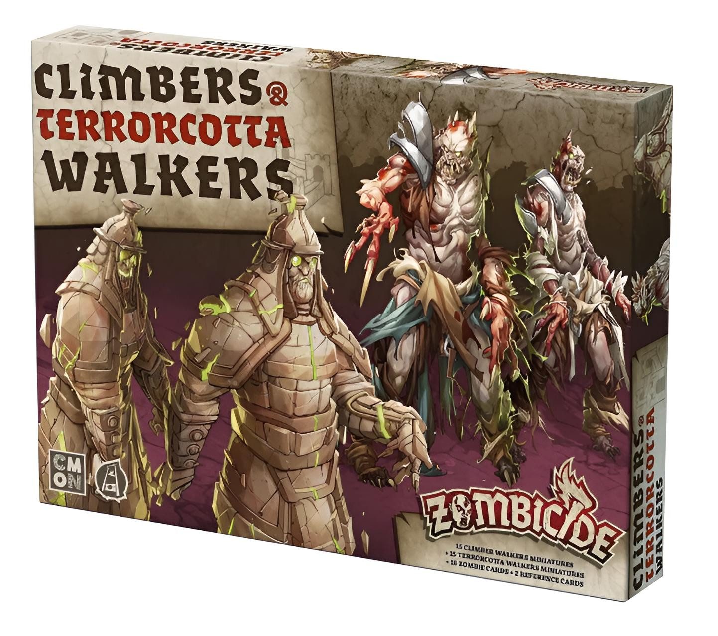 CMON Spiel Zombicide: White Death – Climbers & Terro. Walkers