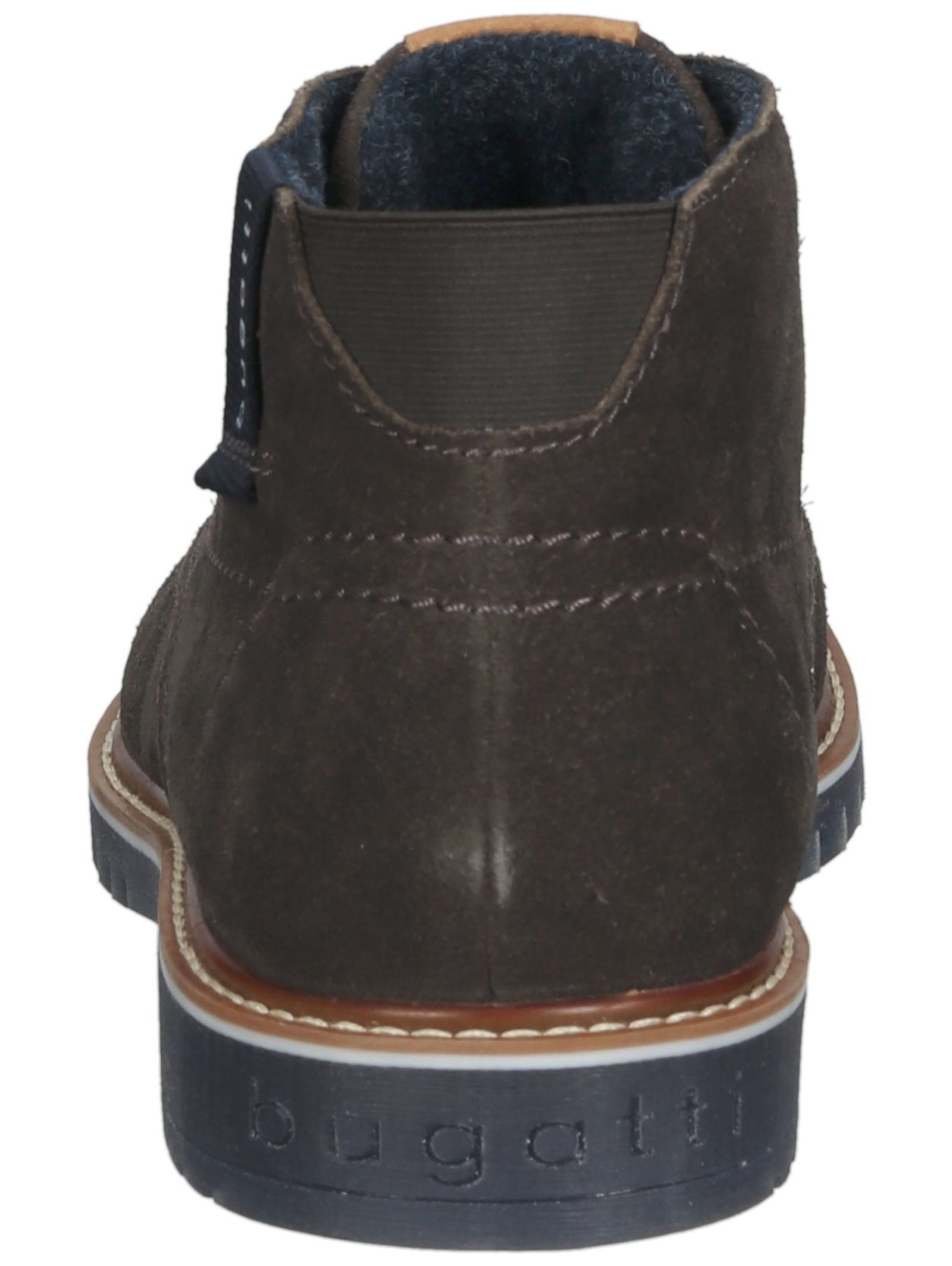 bugatti Stiefelette Veloursleder . Schnürstiefelette