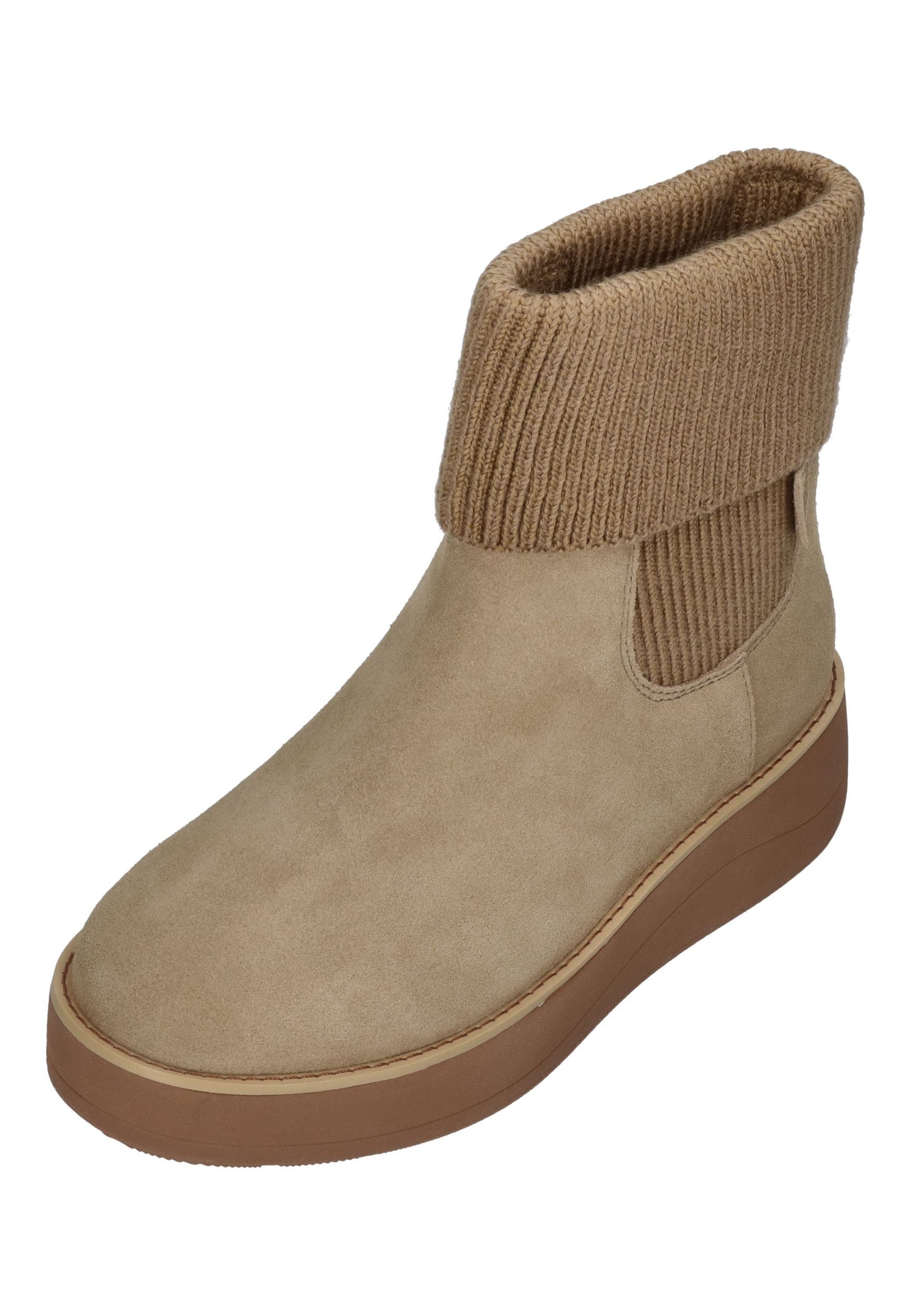Fitflop GEN-FF ROAM SUEDE KNIT BOOTS Stiefelette Cappuccino
