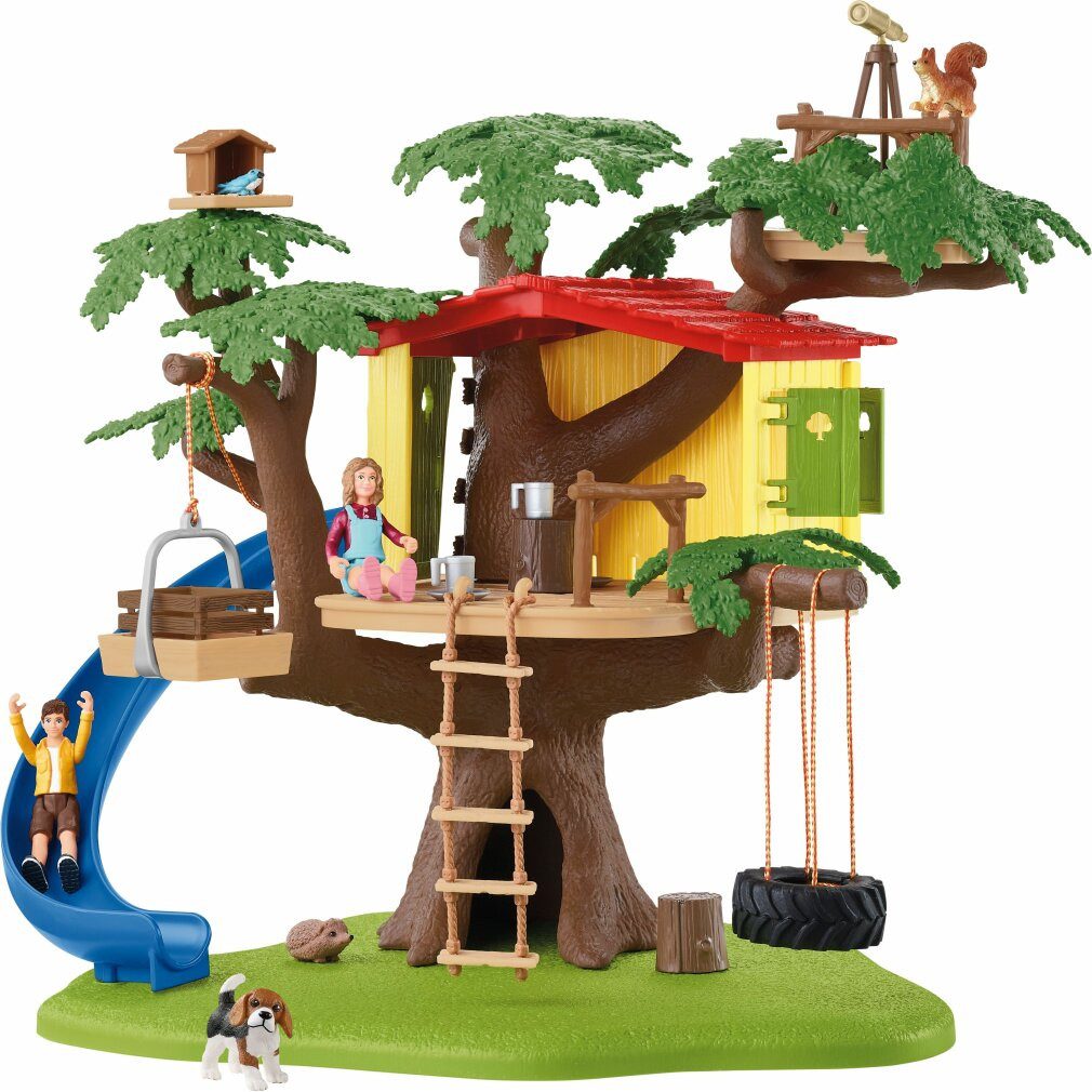 Schleich® Spielfigur Farm World Abenteuer Baumhaus