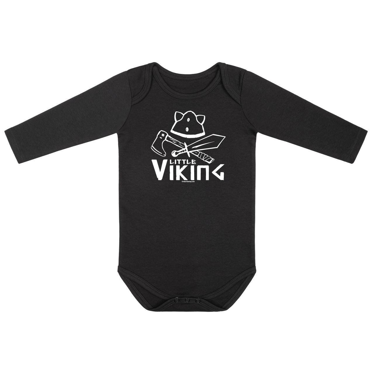 Metal Kids Langarmbody mit Little Viking Aufdruck für Babys (0–24 M)